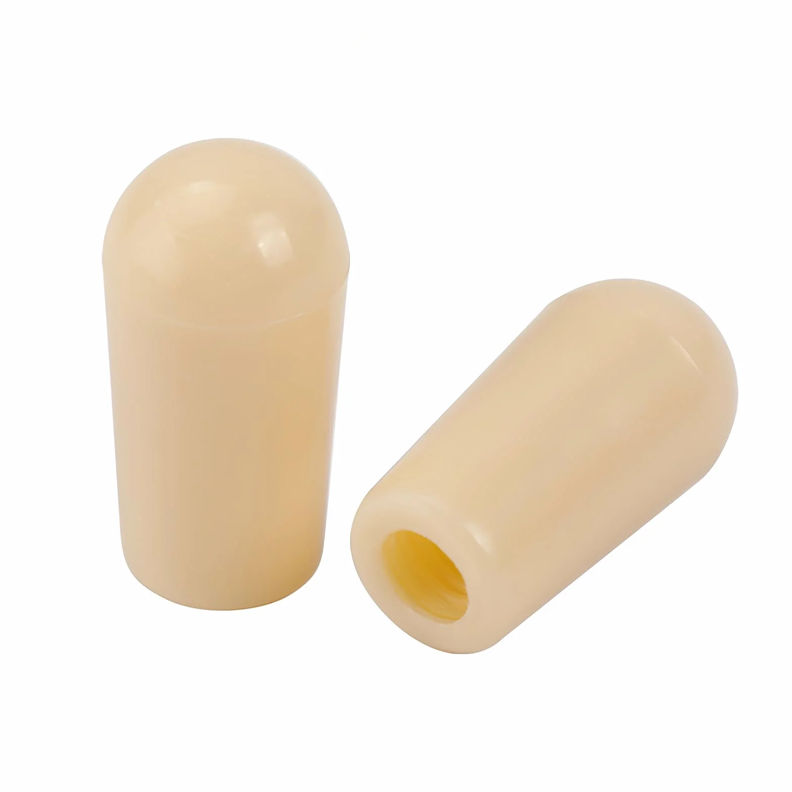 Banworks Guitars 3-Way Switch Tip 4mm Metric Pickup Selector Switch Caps M4 Toggle Switch Knob Tip Caps do gitar elektrycznych Epiphone EPI Les Paul LP SG Opakowanie 2 sztuk JT/DWQM-03 Cream
