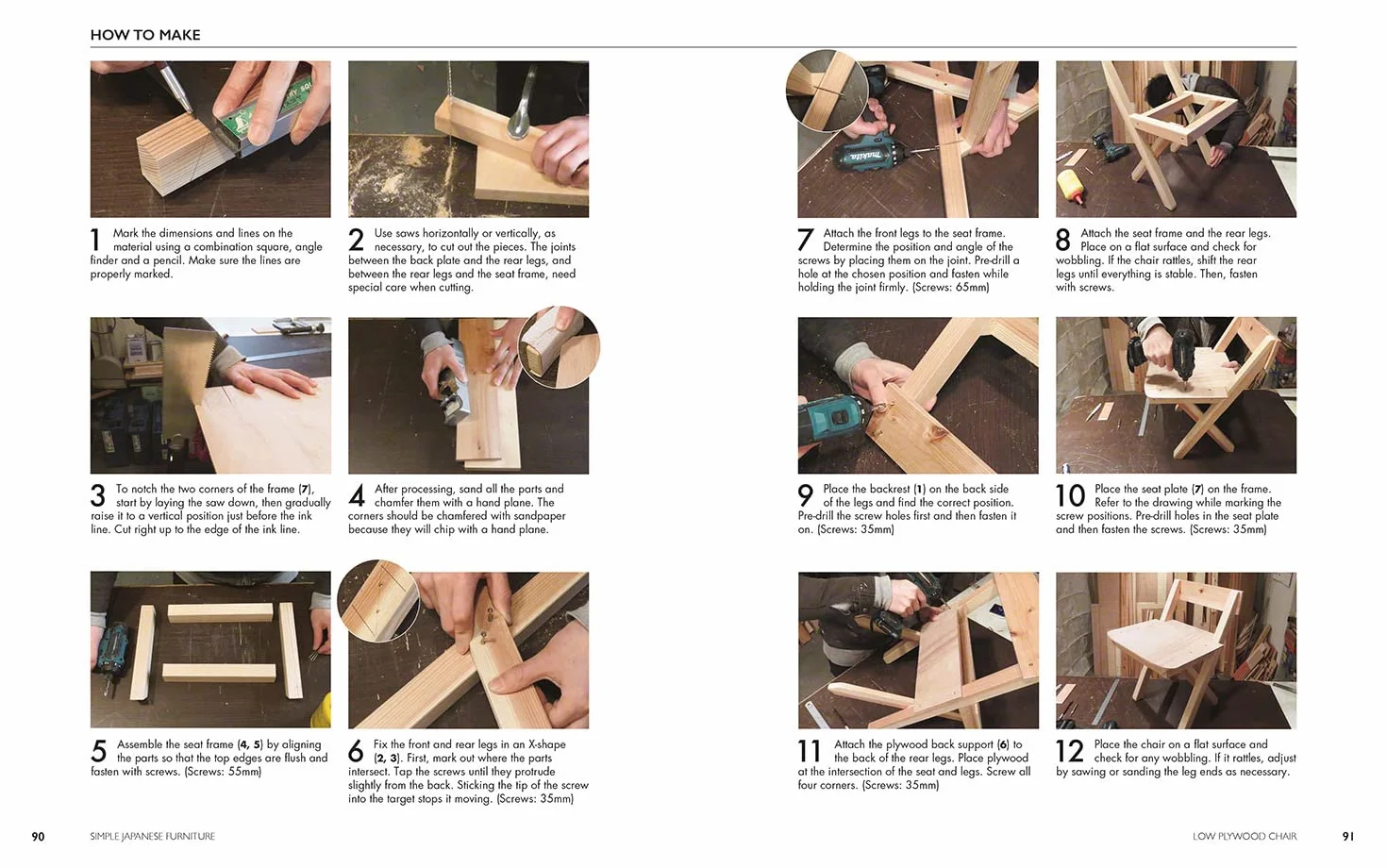 Simple Japanese Furniture: 24 Classic Step-By-Step Projects