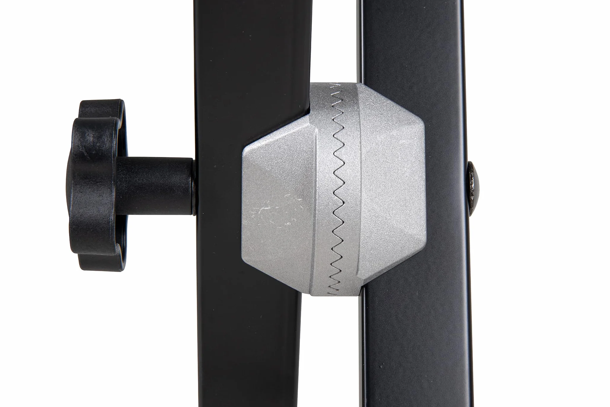 GEWA stojak na keyboard KS-10B - Baby Gear System - pojedynczy - rura stalowa - składany - wysokość 55-80 cm - wysokość i szerokość regulowana - obciążenie do 25 kg - waga 2,8 kg - czarny