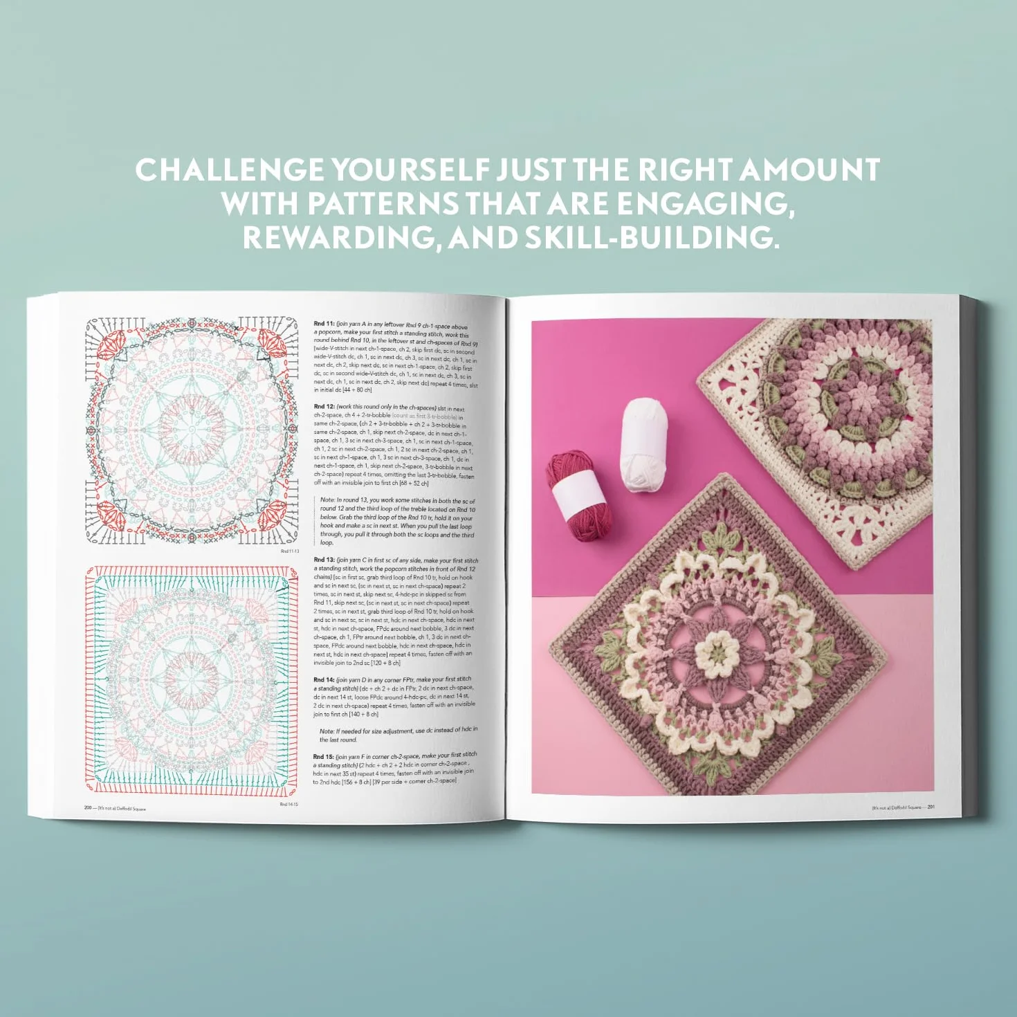 100 Vibrant Granny Squares: Your Go-To Source for Mix & Match Motifs
