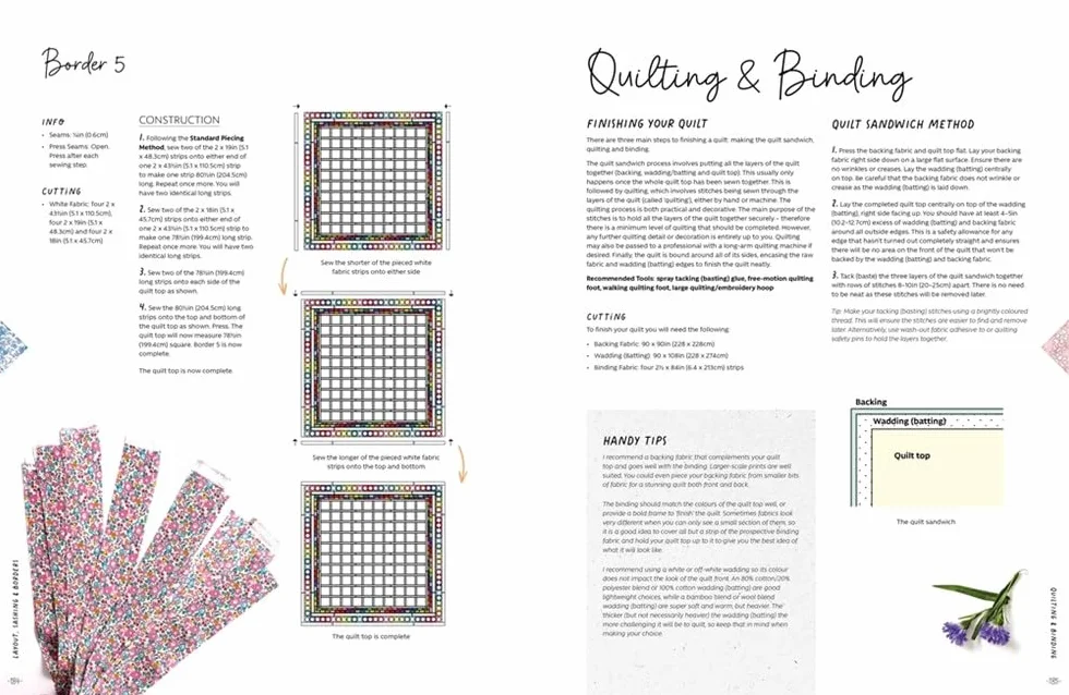 Alice's Wonderland Sampler Quilt: 100 Quilt Blocks to Improve Your Sewing Skills