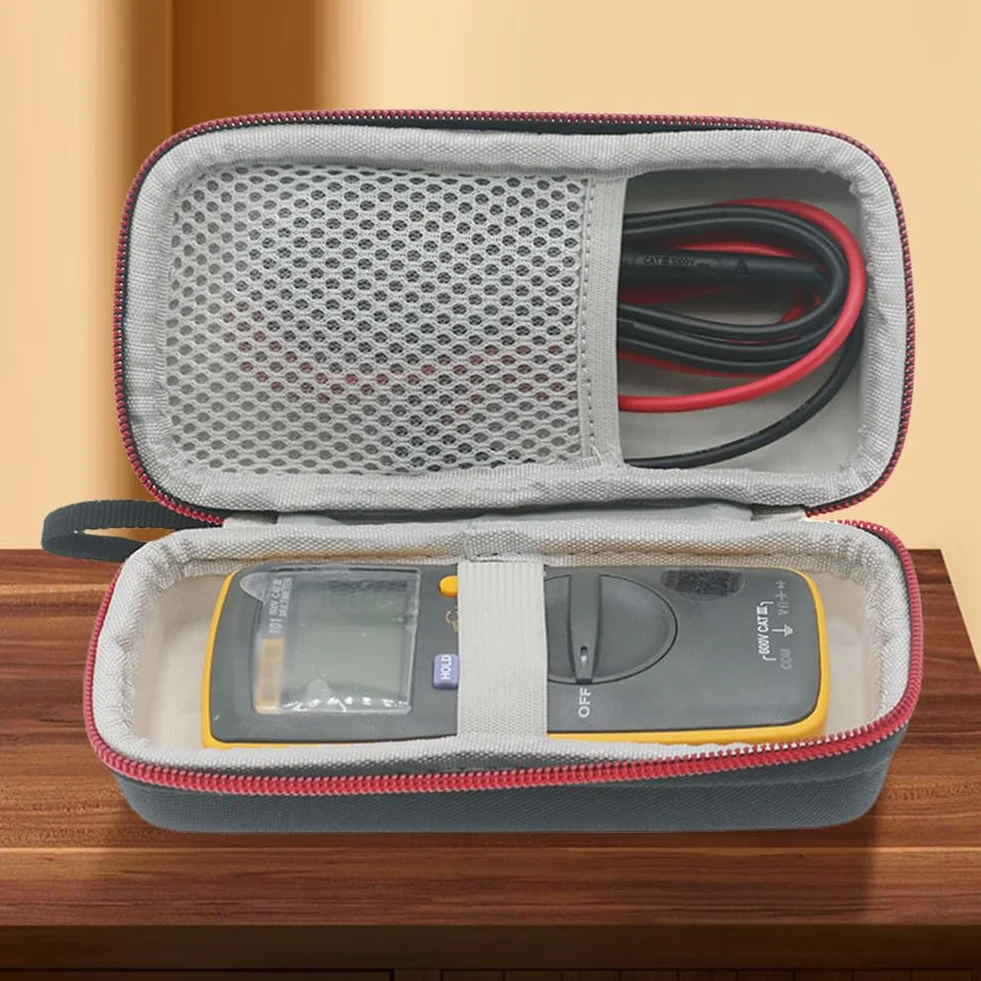EVA torba podróżna do TASCAM DR-05/DR-07 przenośny rejestrator cyfrowy przenośna torba do przechowywania z kieszenią siatkową kompatybilna z TASCAM DR-05/DR-07