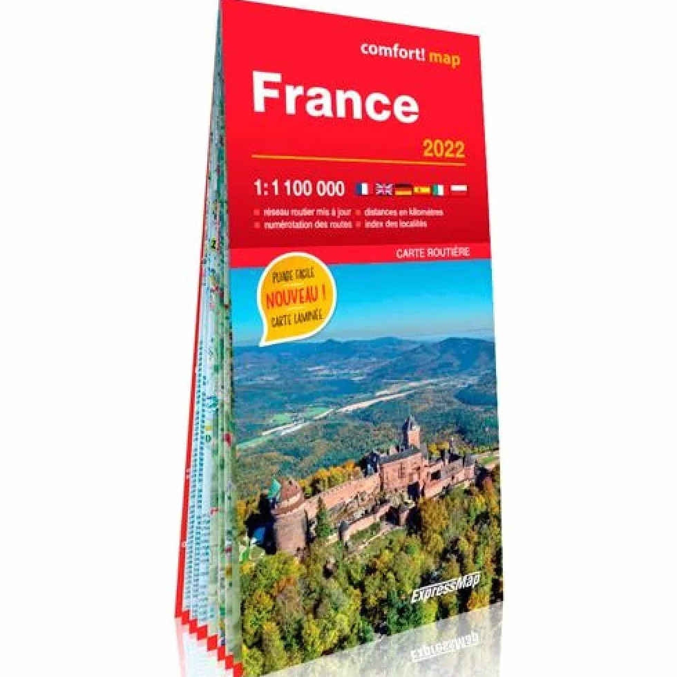 France 2022 1/1m (carte grand