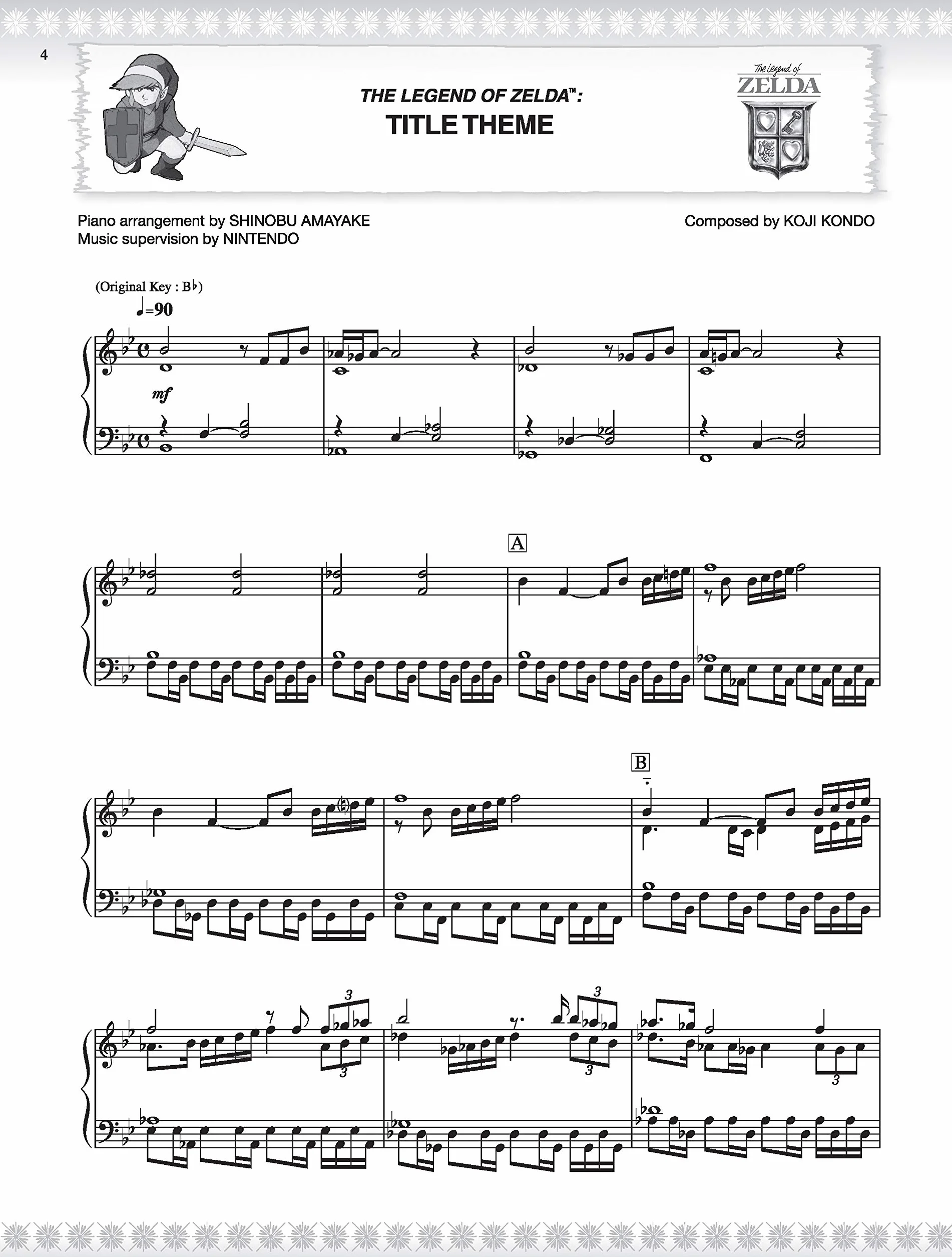 Koji kondo - the legend of zelda series for piano: 33 Themes from The Legend of Zelda™ Arranged for Solo Piano