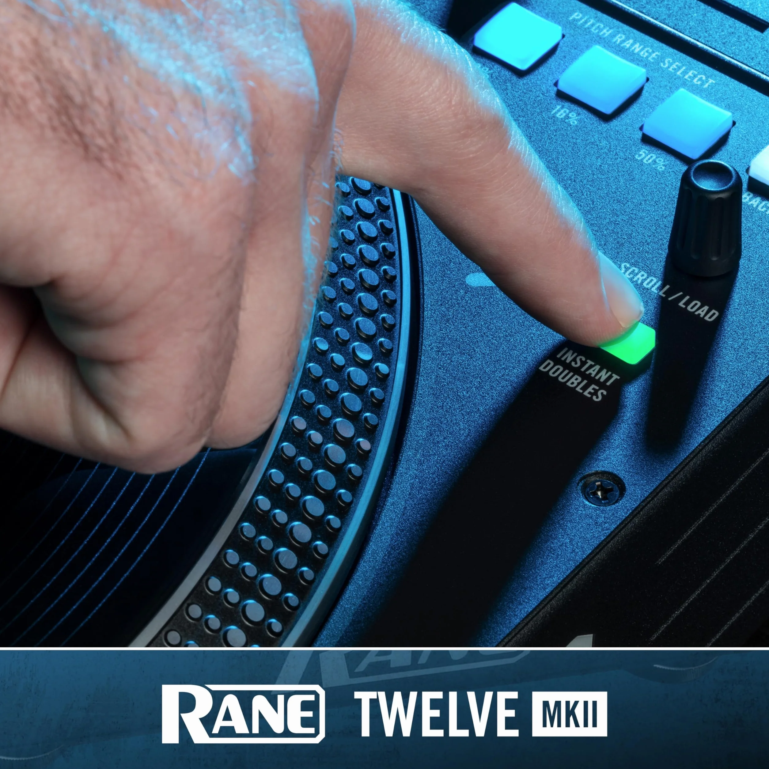 RANE TWELVE MKII - Kontroler MIDI Dla DJ-ów z Napędzanym Talerzem ze Sterowaniem USB MIDI i DVS do Traktora, Virtual DJ i Serato DJ