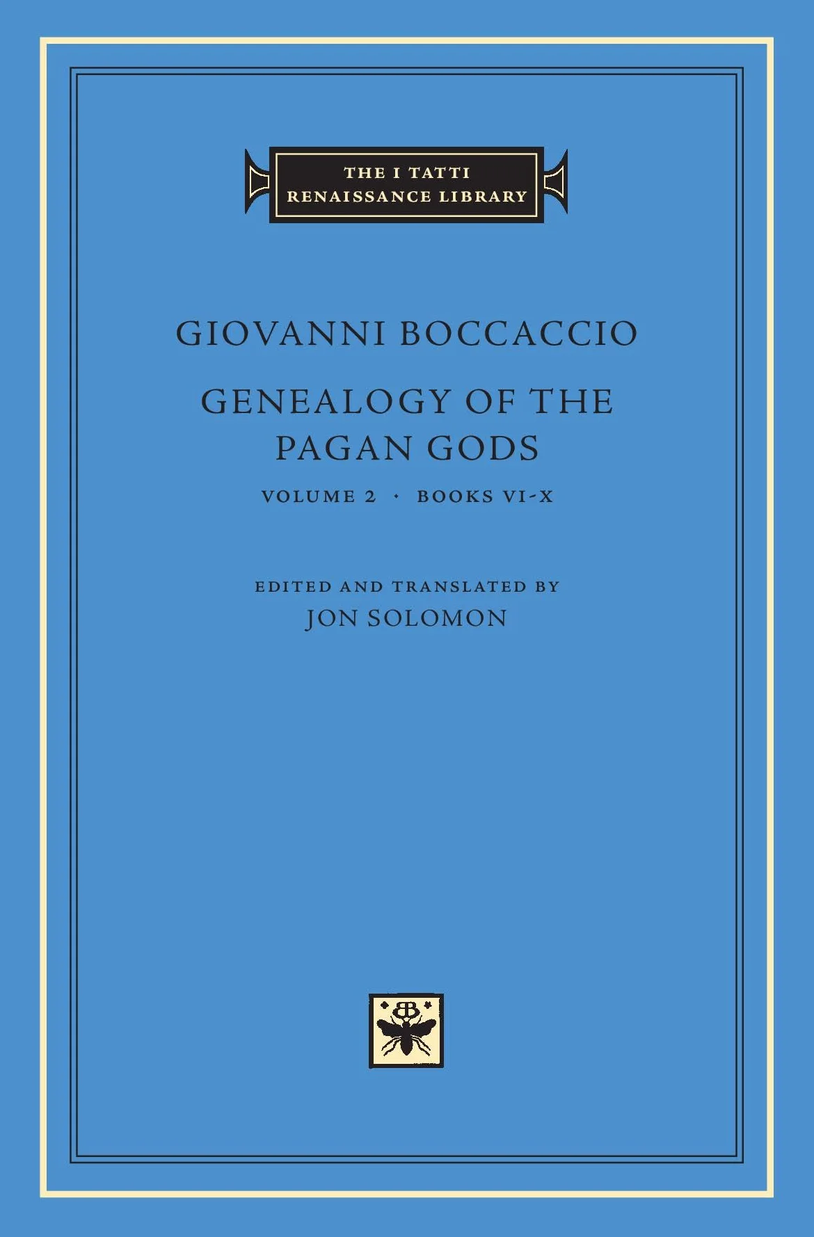 Genealogy of the Pagan Gods: Books VI-X: 81