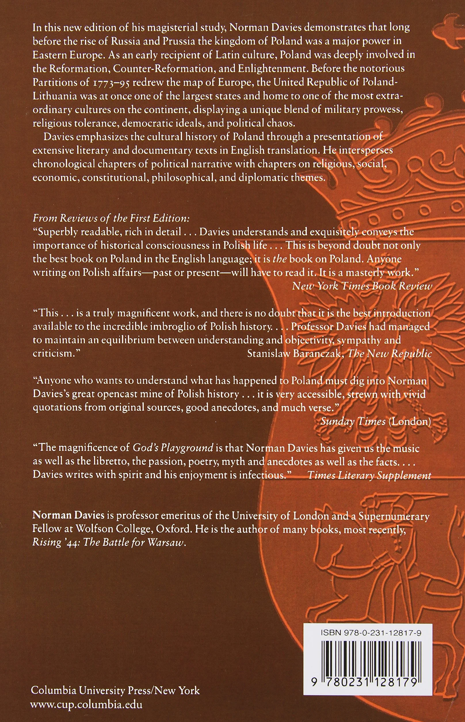 God's Playground: A History of Poland: The Origins to 1795, Vol. 1: 01