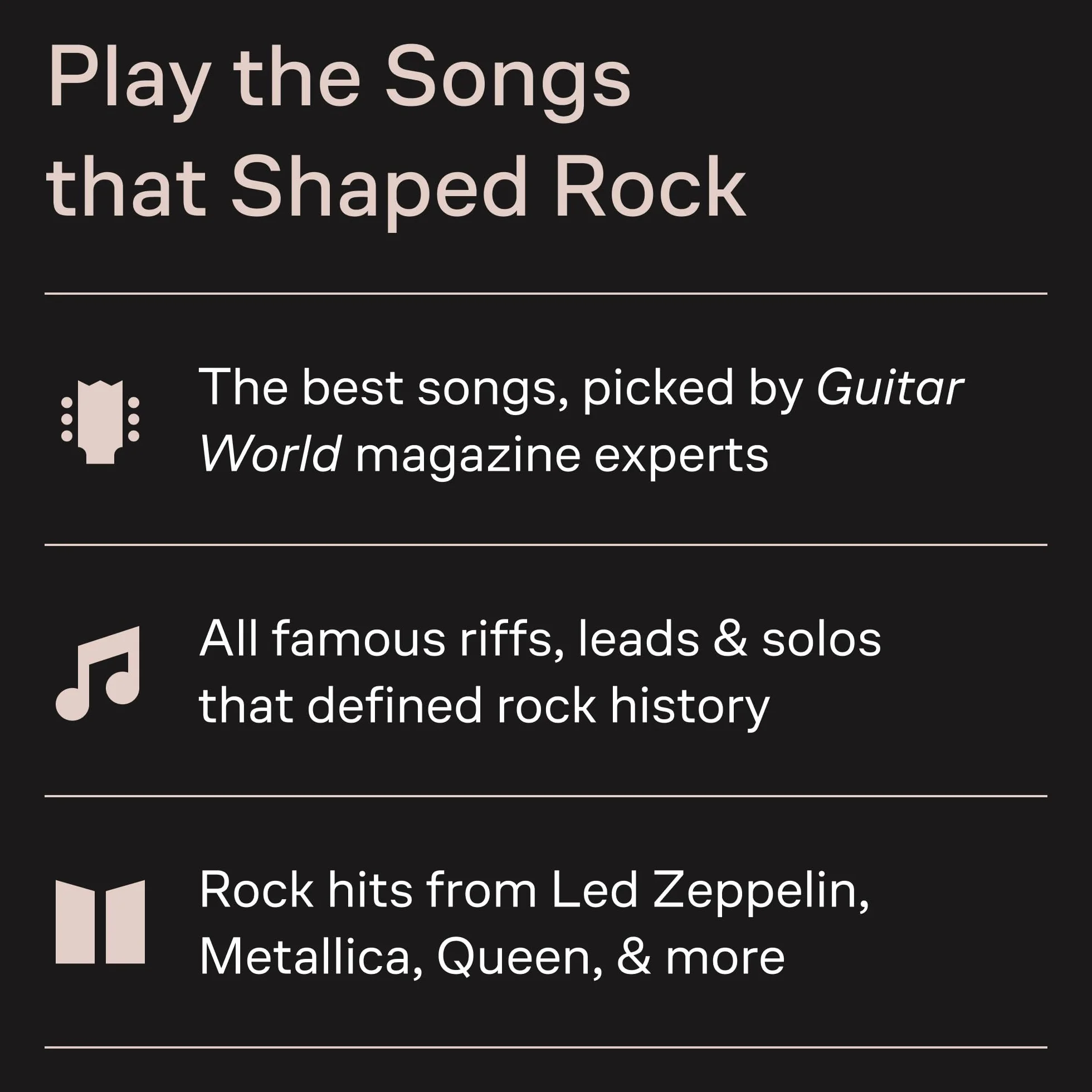 Guitar world: 50 greatest rock songs of all time
