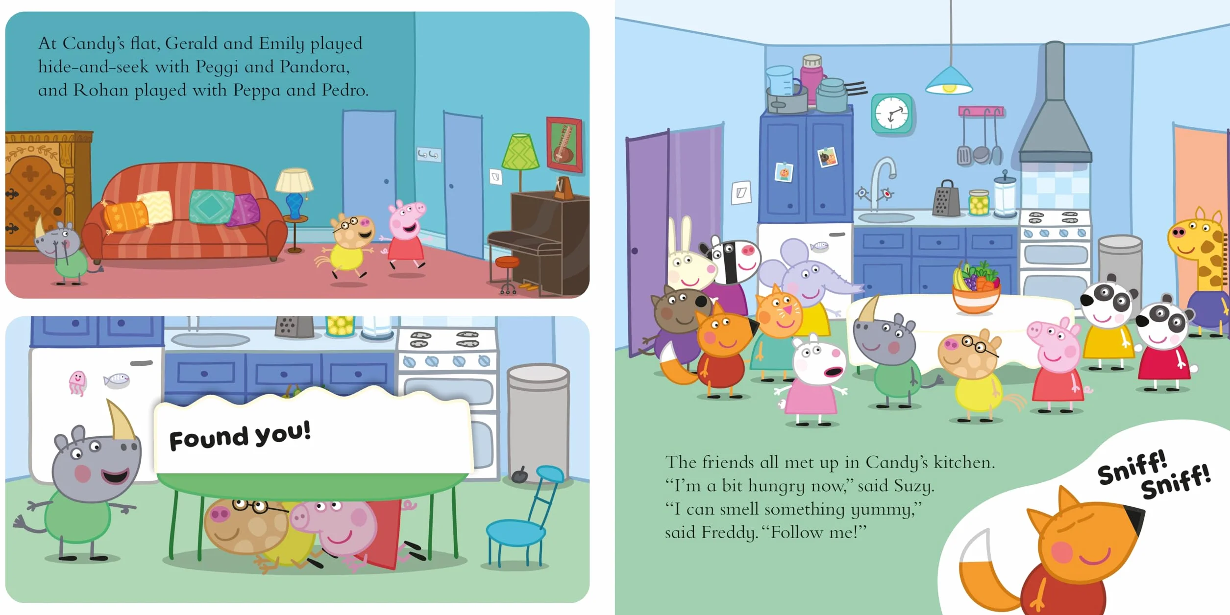 Peppa Pig: Peppa's Sleepover Fun: A lift-the-flap storybook