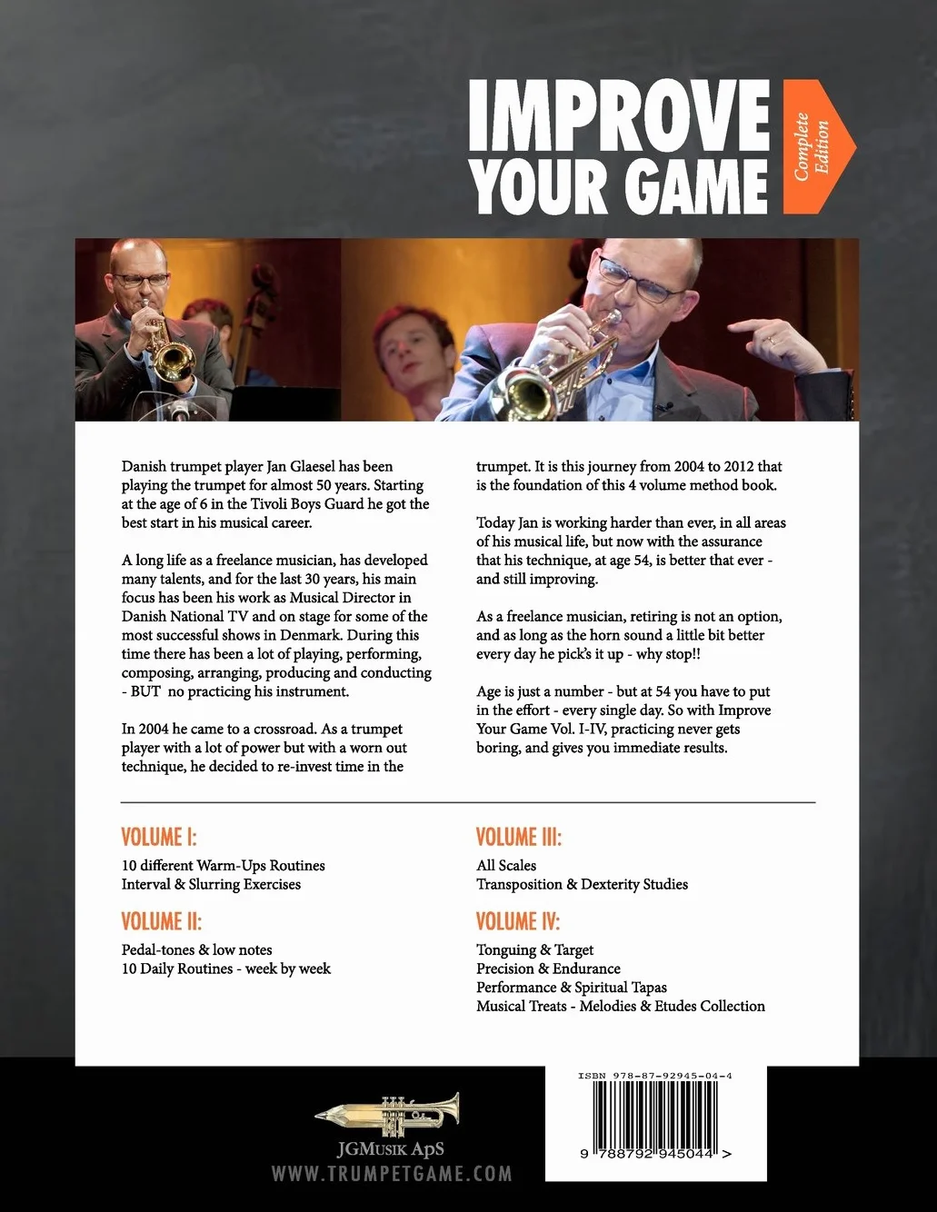 Improve Your Game Volume I-IV: The Complete Method For Trumpet
