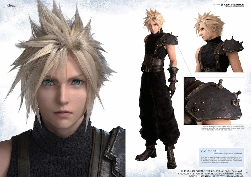 Final Fantasy VII Remake: Material Ultimania