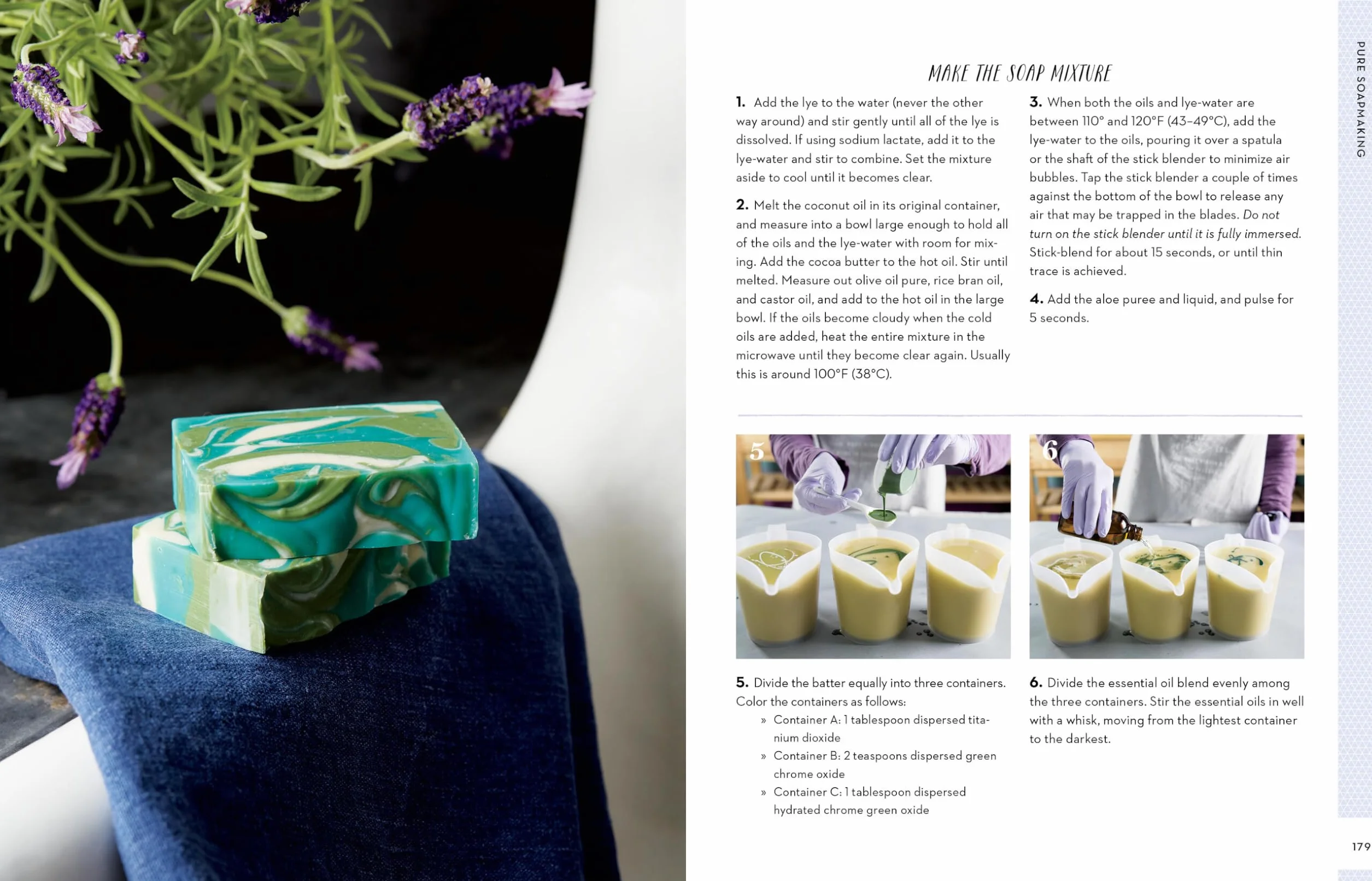 Pure Soapmaking: How to Create Nourishing, Natural Skin Care Soaps