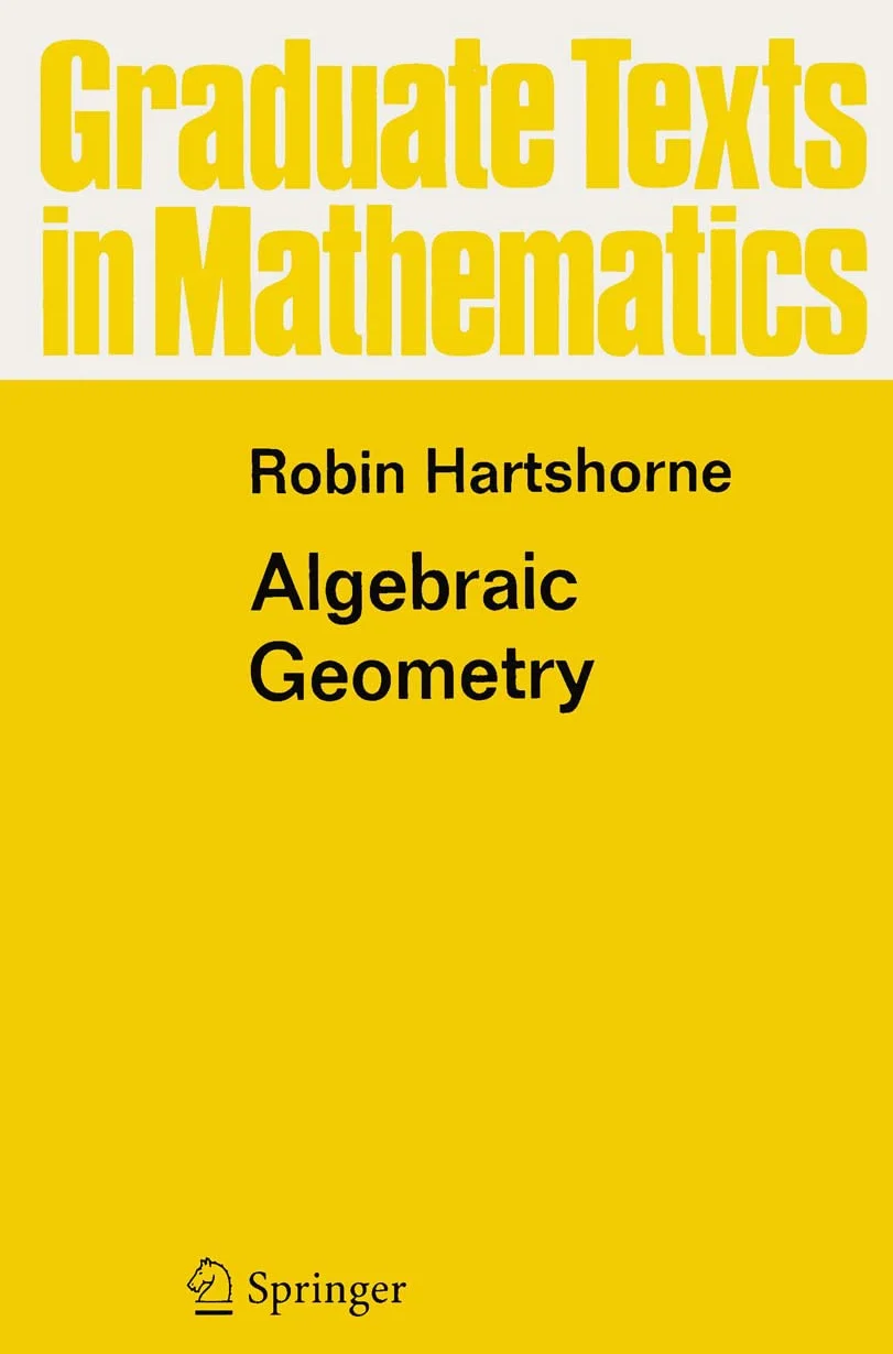 Algebraic Geometry: 52