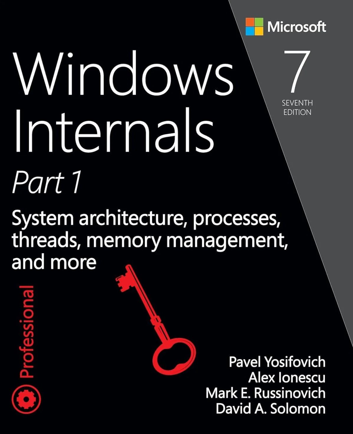 Windows Internals: System Architecture, Processes, Threads, Memory Management, and More, Part 1