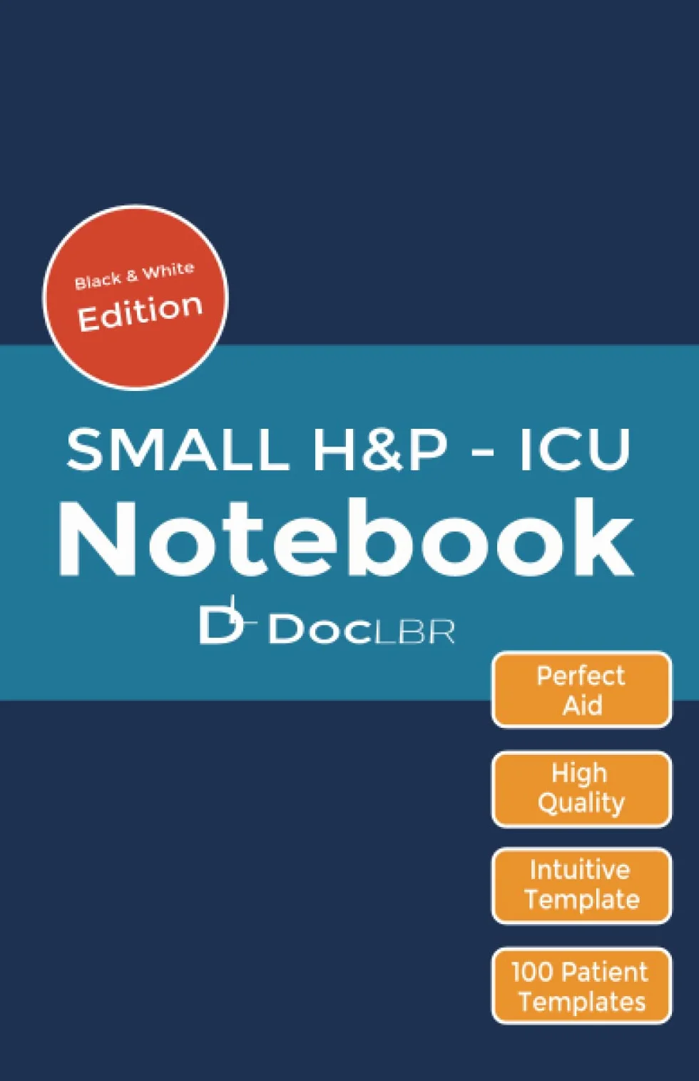 Small ICU H&P Notebook: Medical History and Physical Exam Notebook 100 Medical Templates H And P Medical Notebook Small Clinical Notebook Hpi Notebook ... Students Gift ICU Nurses Notebook and Gifts