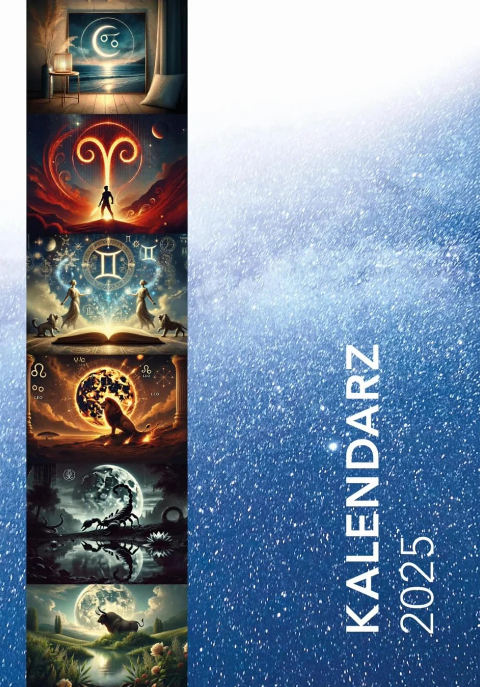 Astro Kalendarz 2025: Planer astrologiczny z opisami nowiów i pełni