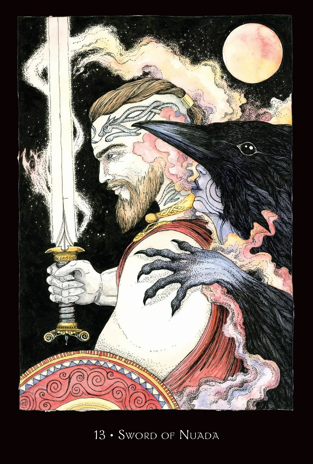 Call of the Morrigan Oracle: A 45-Card Deck & Guidebook