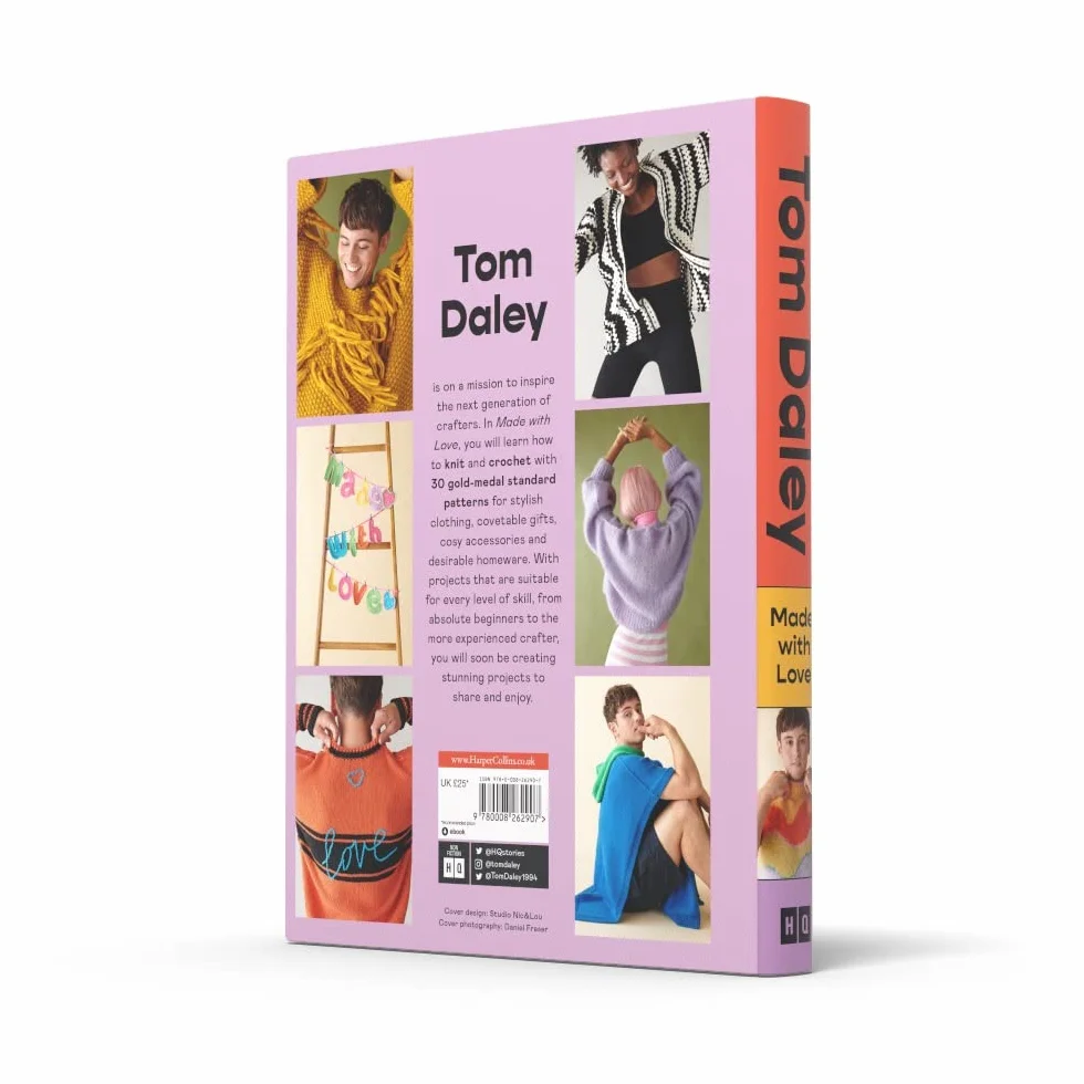 Made with Love: Learn to knit and crochet with this step-by-step guide from award-winning Olympic diver and British sports personality