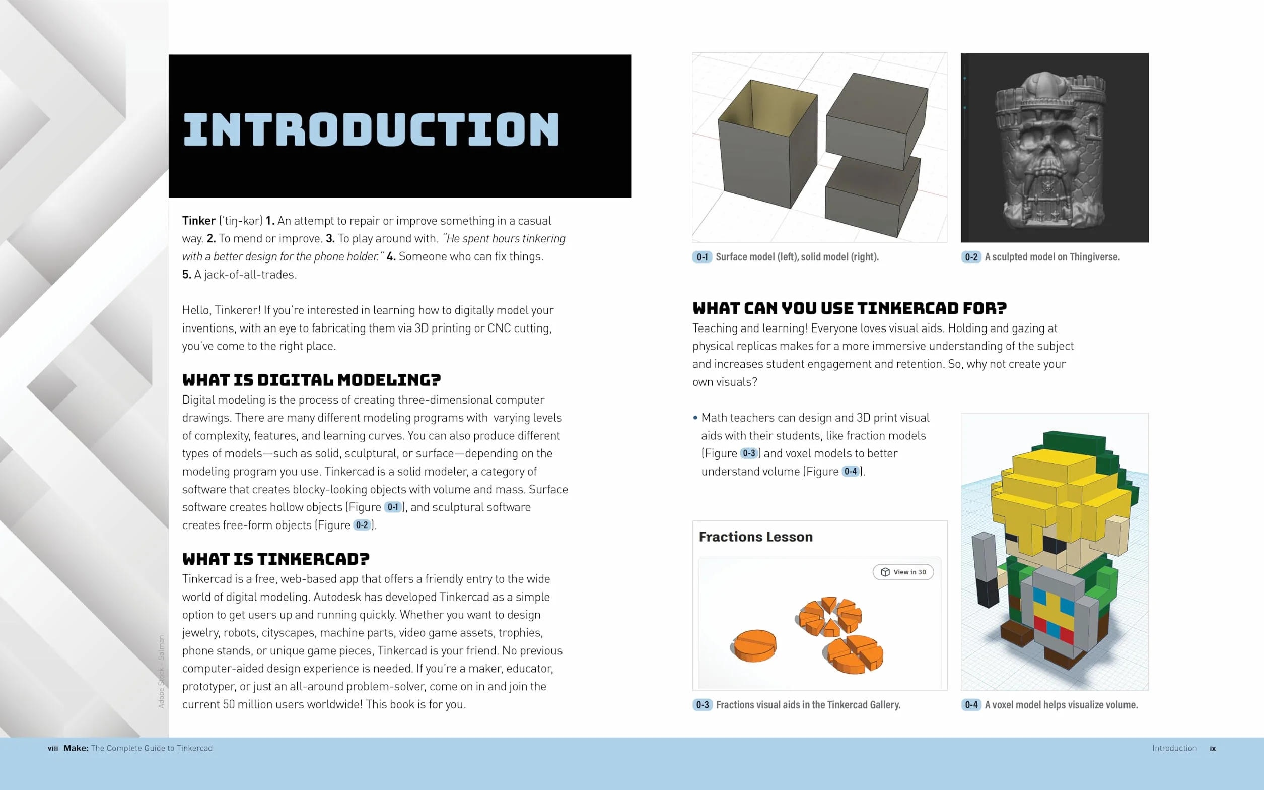 Make: The Complete Guide to Tinkercad: 17 Projects to Start Designing and Printing in the 3D World