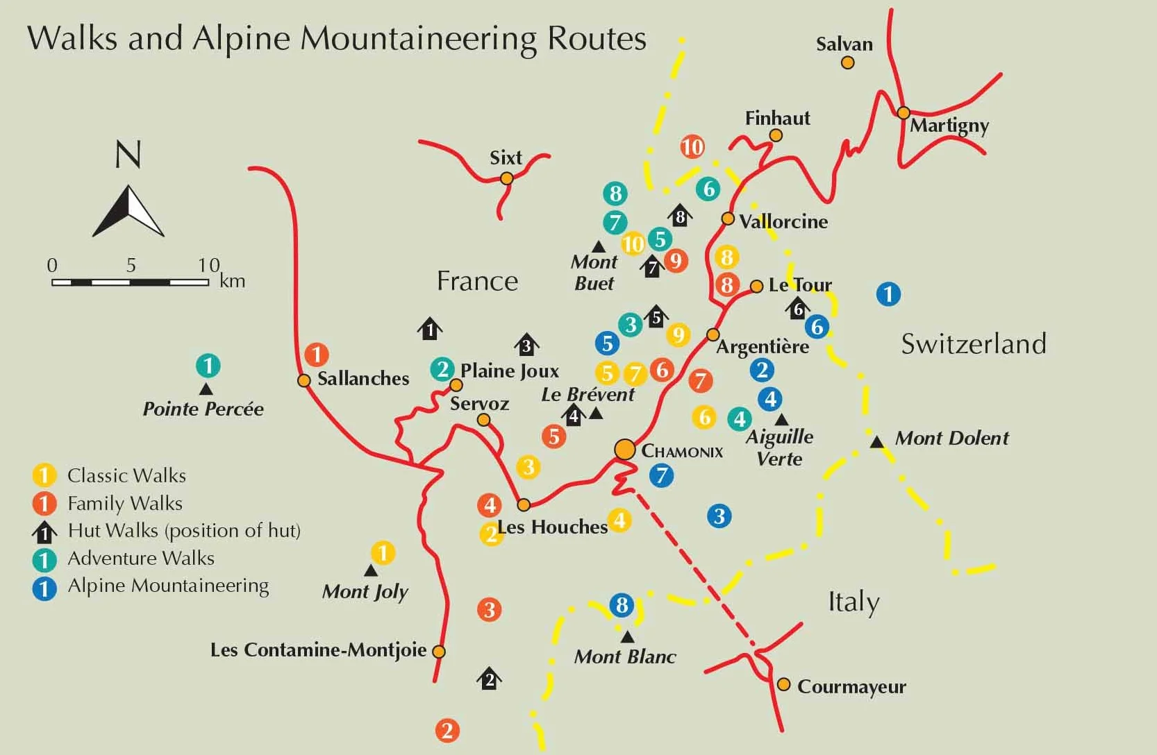 Mountain adventures chamonix: Summer routes for a multi-activity holiday in the shadow of Mont Blanc