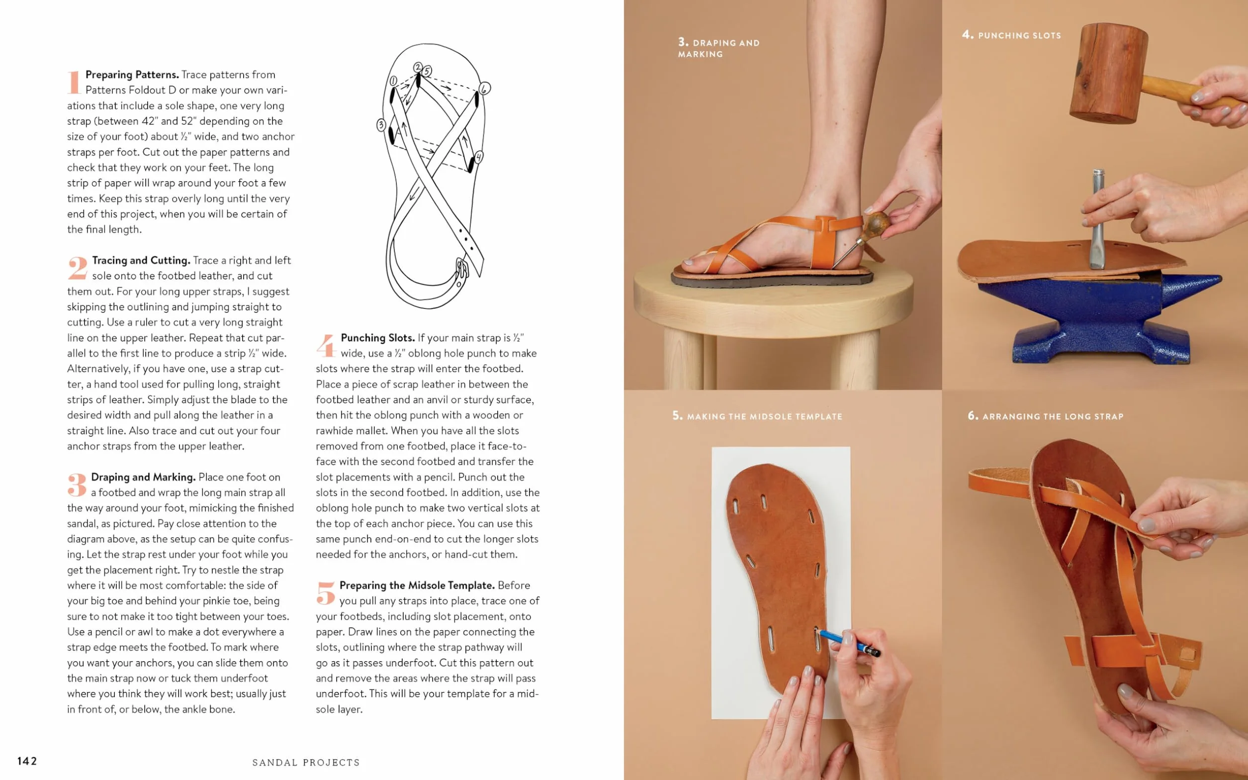 The Sandalmaking Workshop: Make Your Own Mary Janes, Crisscross Sandals, Mules, Fisherman Sandals, Toe Slides, and More