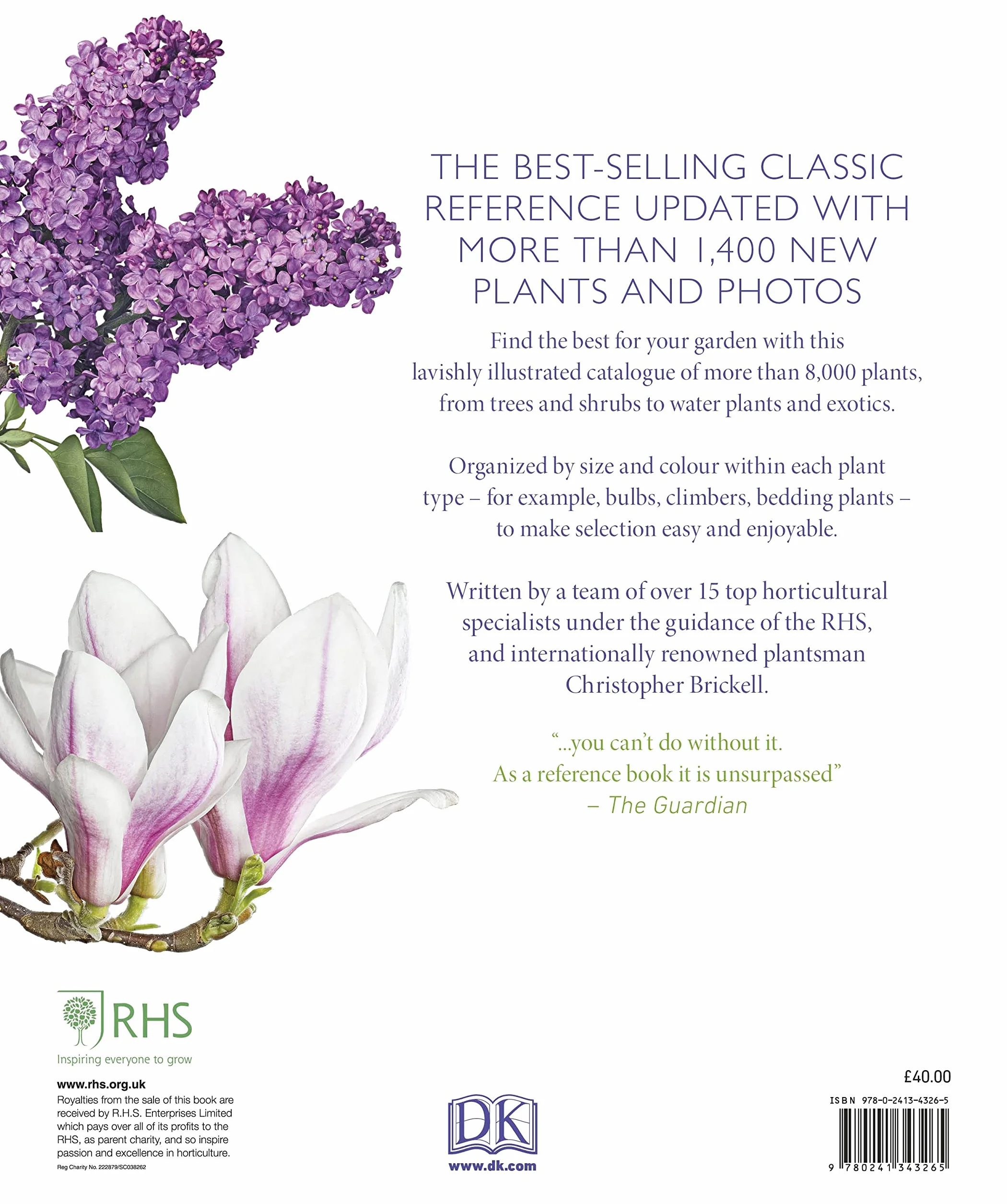 RHS Encyclopedia Of Plants and Flowers: 8000 plants with more than 1400 new entries