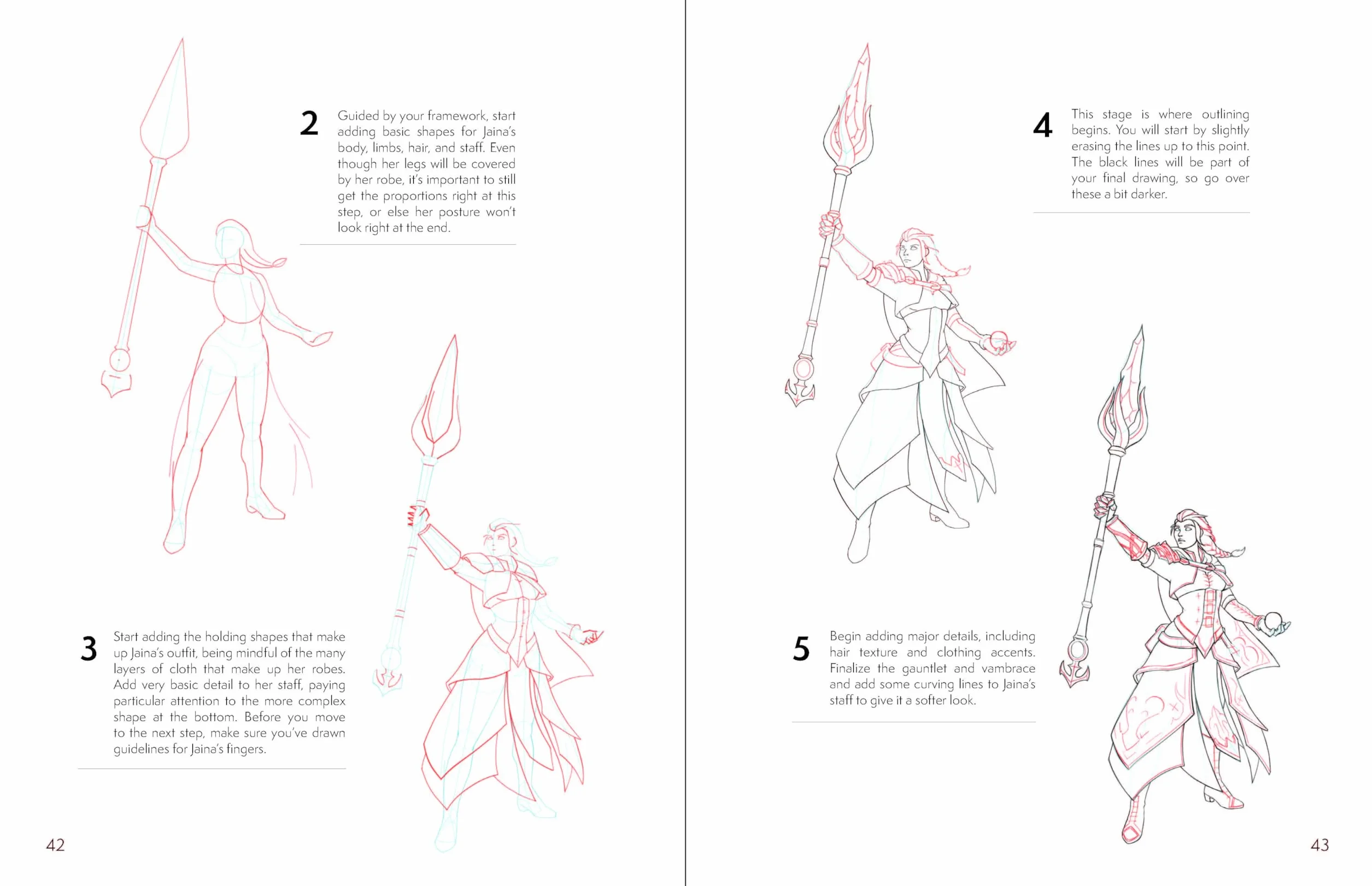 World of Warcraft: How To Draw Heroes & Villains