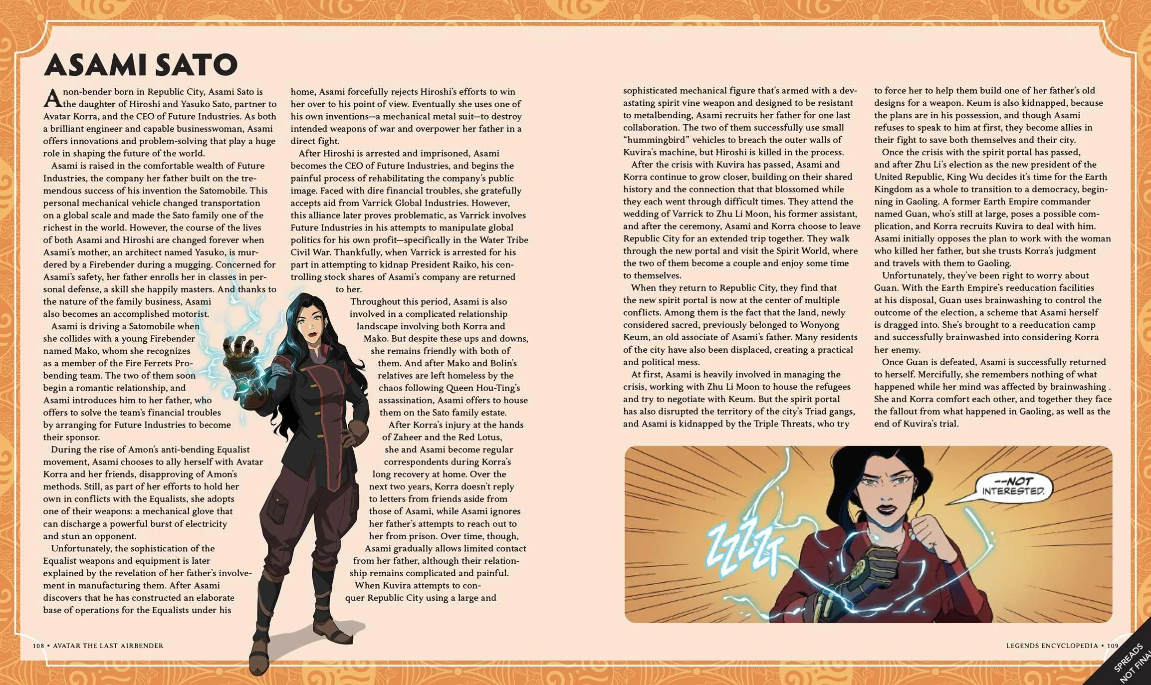 Avatar Legends Character Encyclopedia