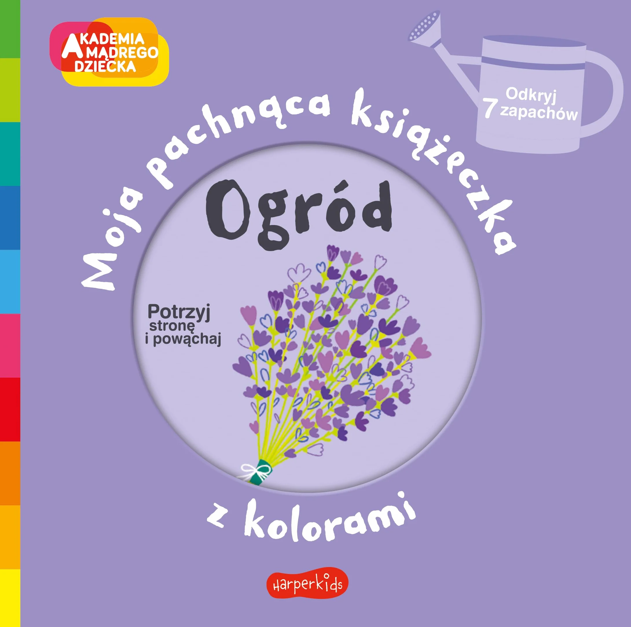 Kolorowanka Ogród: Pachnąca Książeczka