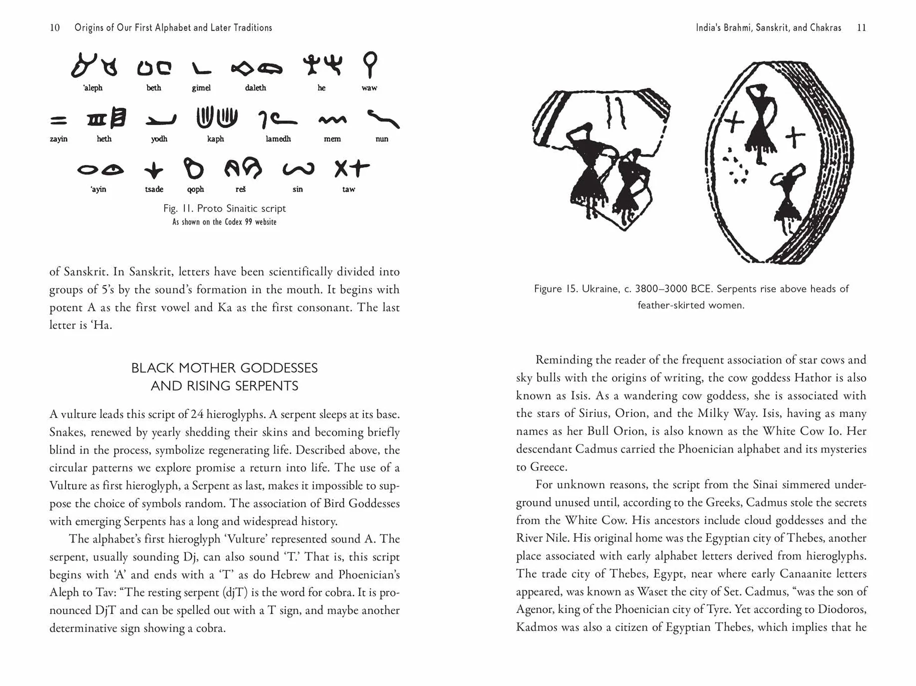 Alphabets and the Mystery Traditions: The Origins of Letters in the Earth, the Underworld, and the Heavens