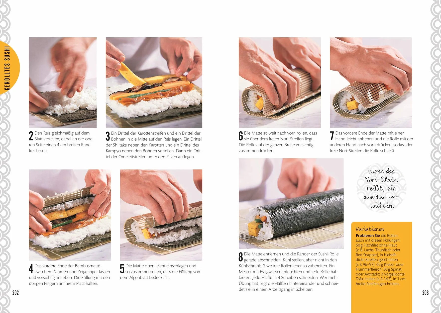 Sushi: klassische und neue Ideen - ganz einfach selbst gemacht
