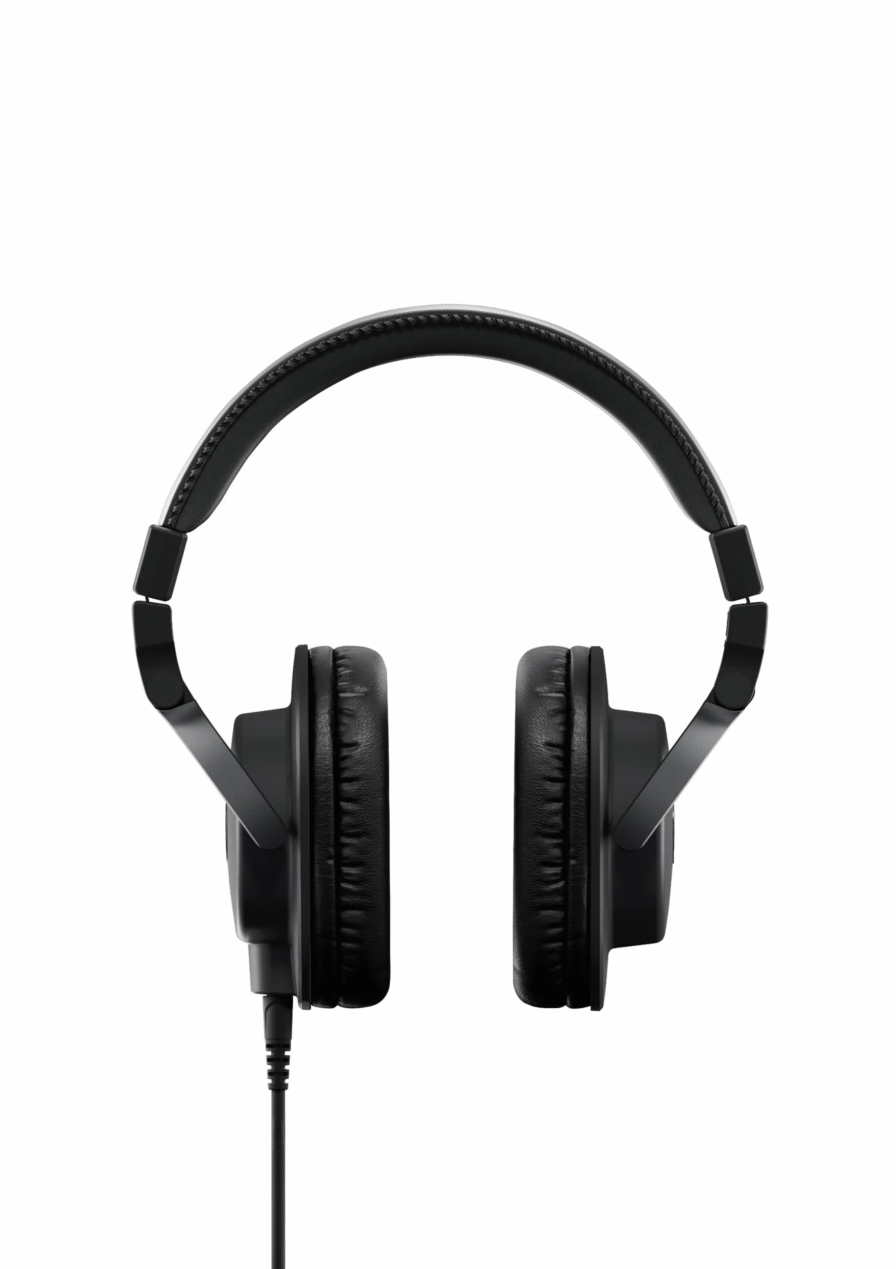 Yamaha Słuchawki studyjne HPH-MT5 – składane słuchawki monitorowe z kablem 3 m i standardową wtyczką adaptera stereo 6,3 mm, czarne