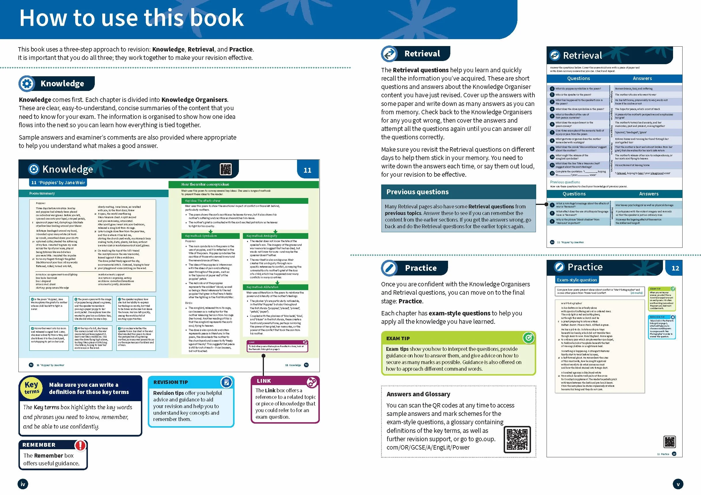 Oxford Revise: AQA GCSE English Literature: Power and Conflict Poetry Anthology: For the 2026 Exams