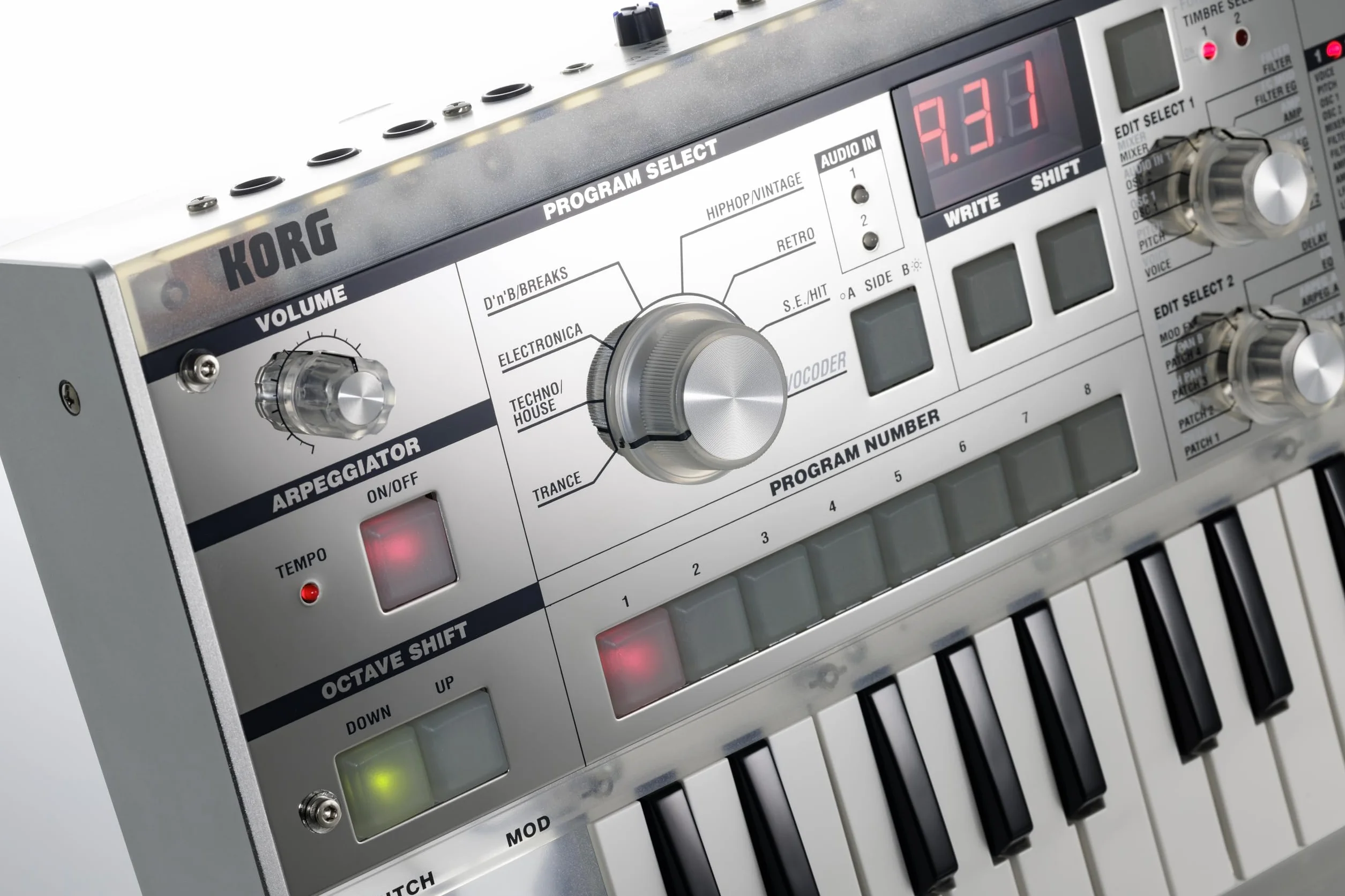 Korg - MicroKORG Crystal - 37 Key Syntezator Modelujący Analogowy z Wokoderem – Edycja Limitowana