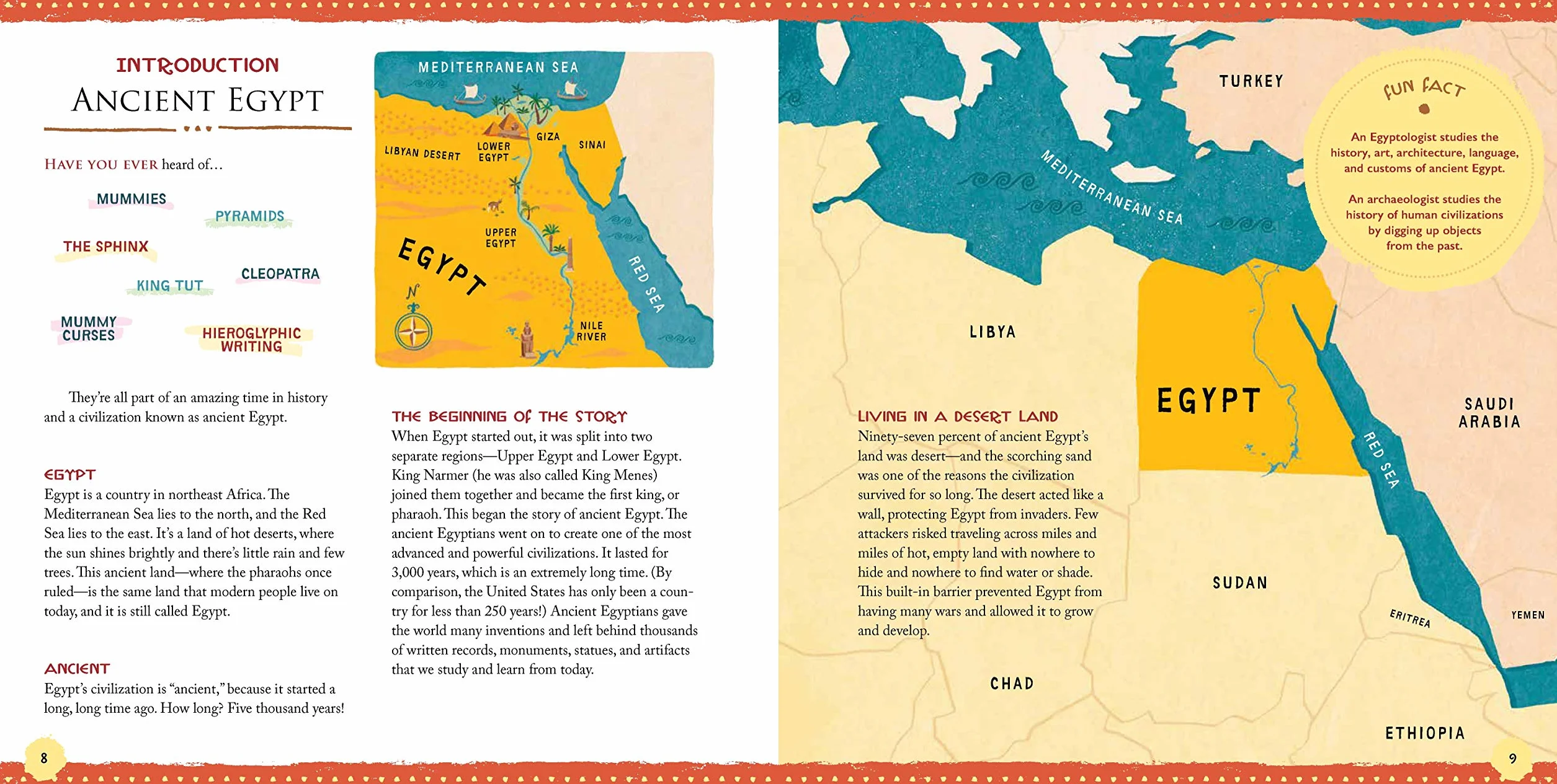 A Child's Introduction to Egyptology: The Mummies, Pyramids, Pharaohs, Gods, and Goddesses of Ancient Egypt