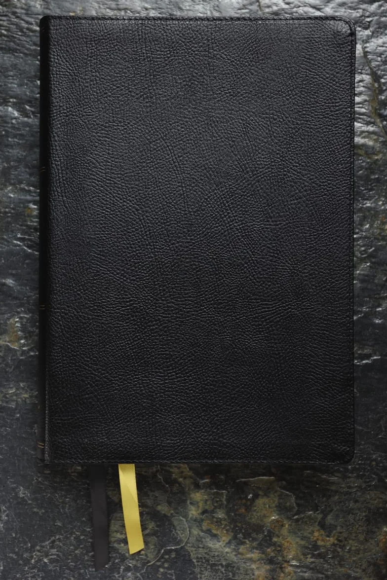 Kjv, Thompson Chain-Reference Bible, Large Print, Bonded Leather, Black, Red Letter, Thumb Indexed, Comfort Print: King James Version, Black, European Bonded Leather, Red Letter