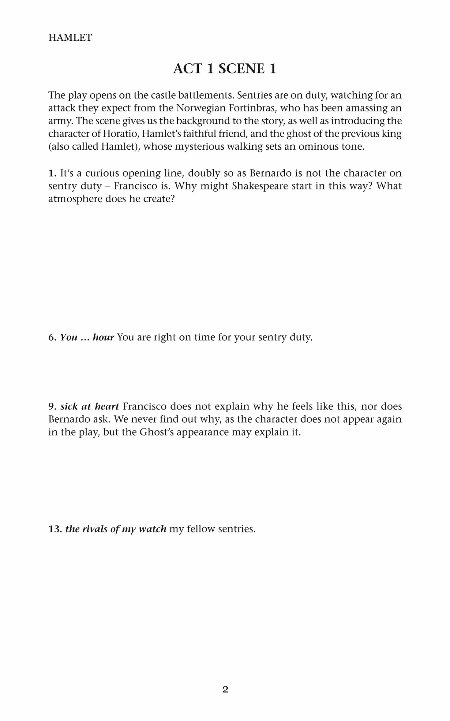 Hamlet: A-level set text student edition