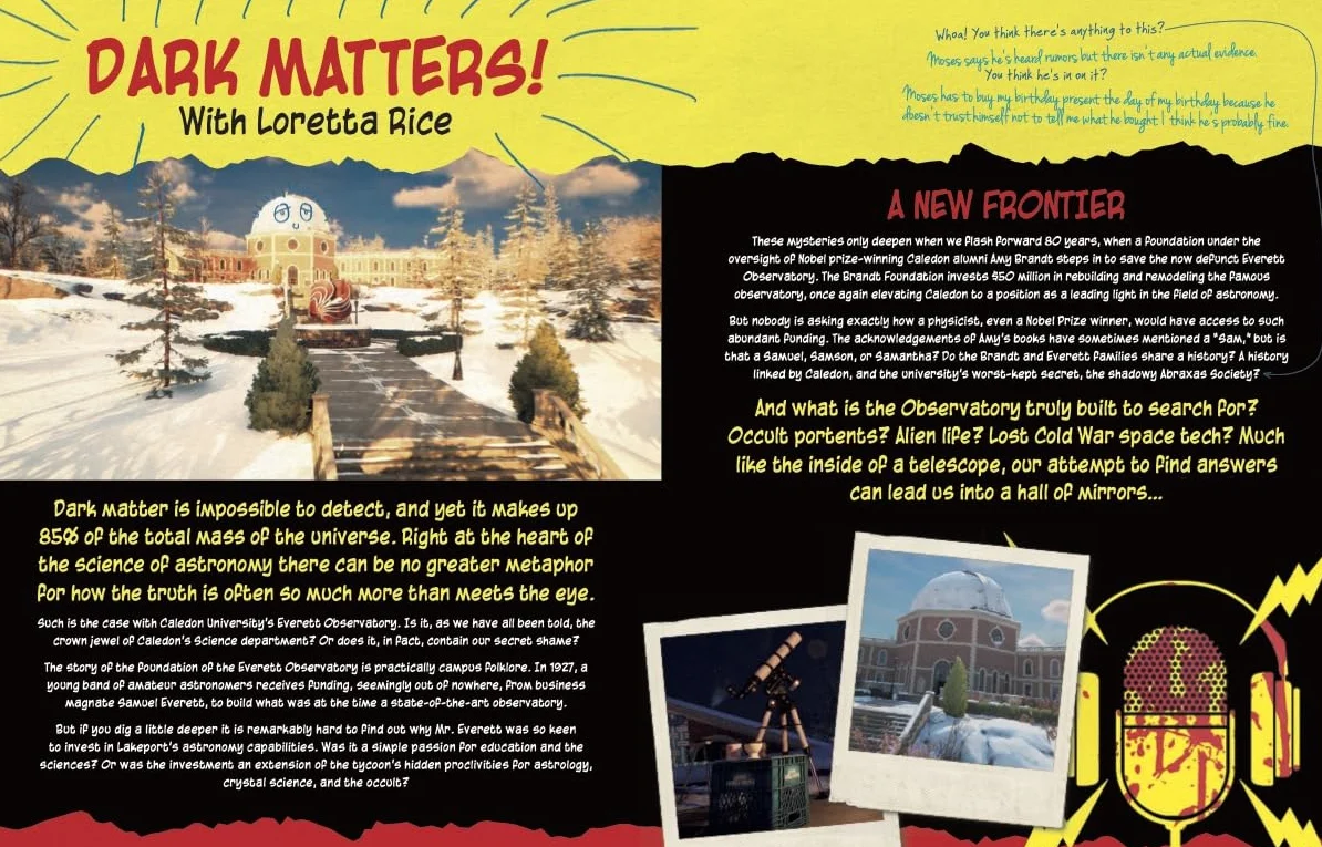 Life Is Strange: Welcome to Caledon University