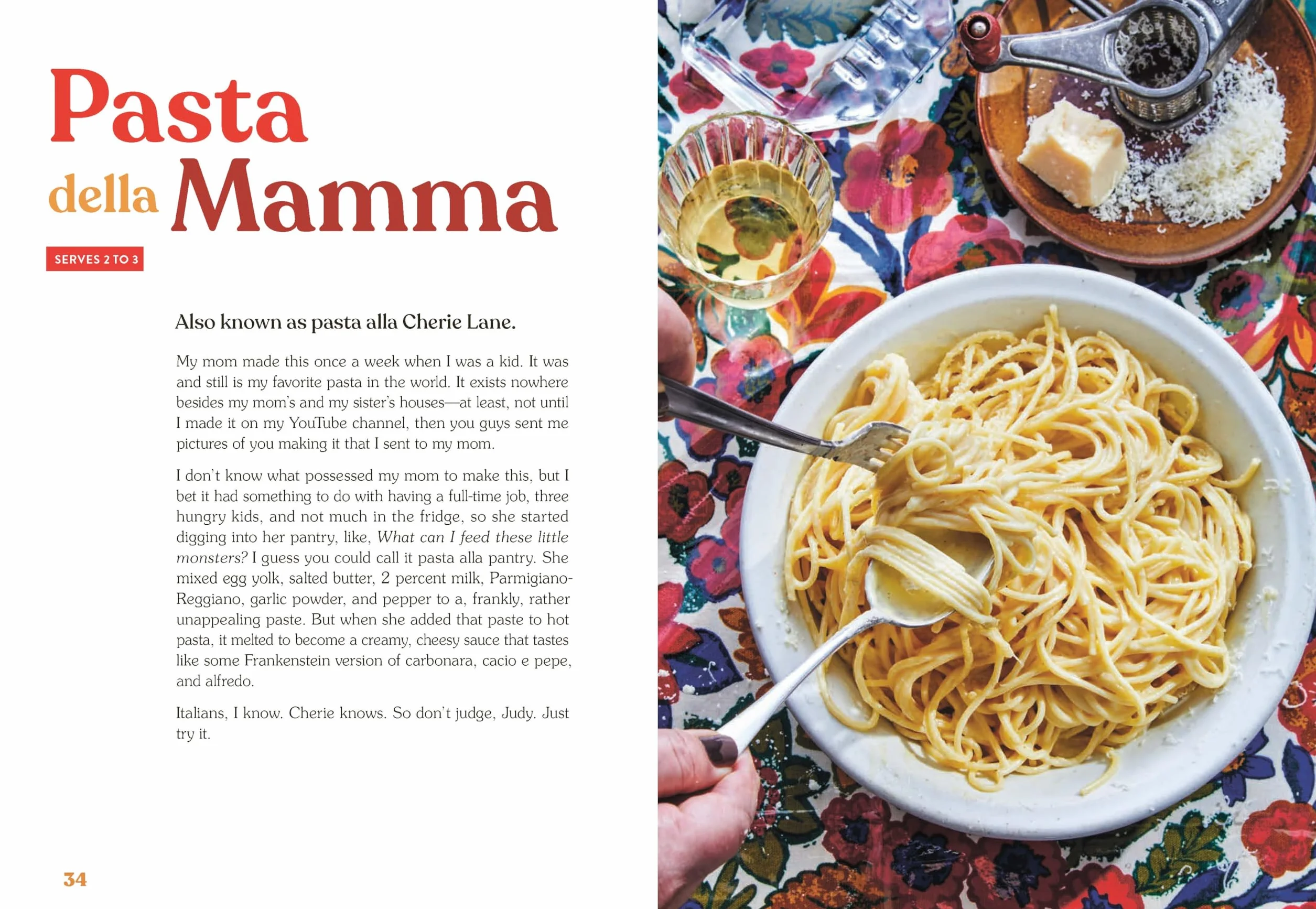 Your Pasta Sucks: A Cookbook