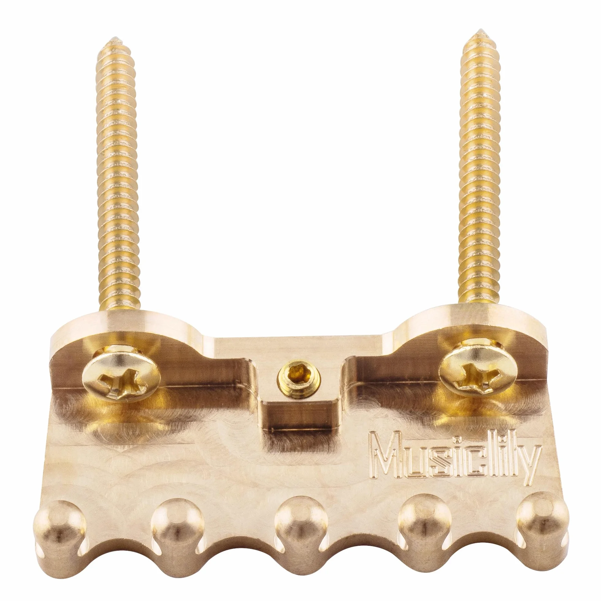 Musiclily Ultra Mosiężny Pazur Tremolo Claw do Mostek Tremolo Strat/Floyd Rose, Oryginalny Kolor