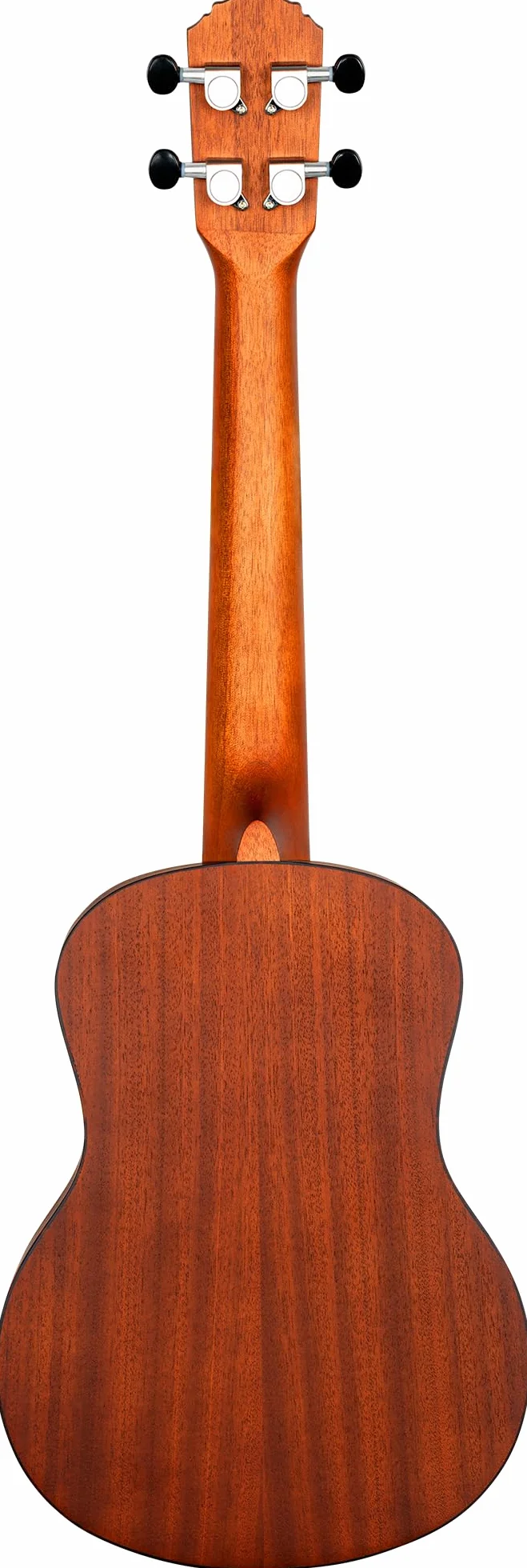 Ortega gitary RU5-TE Tenor ukulele z blatem świerkowym i korpusem Sapele w satynowym wykończeniu, 18 progów