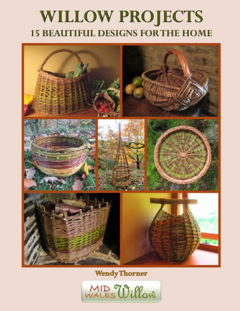 Willow Projects: 15 Beautiful Designs for the Home: Exciting and innovative designs for those with just a little basket making experience.