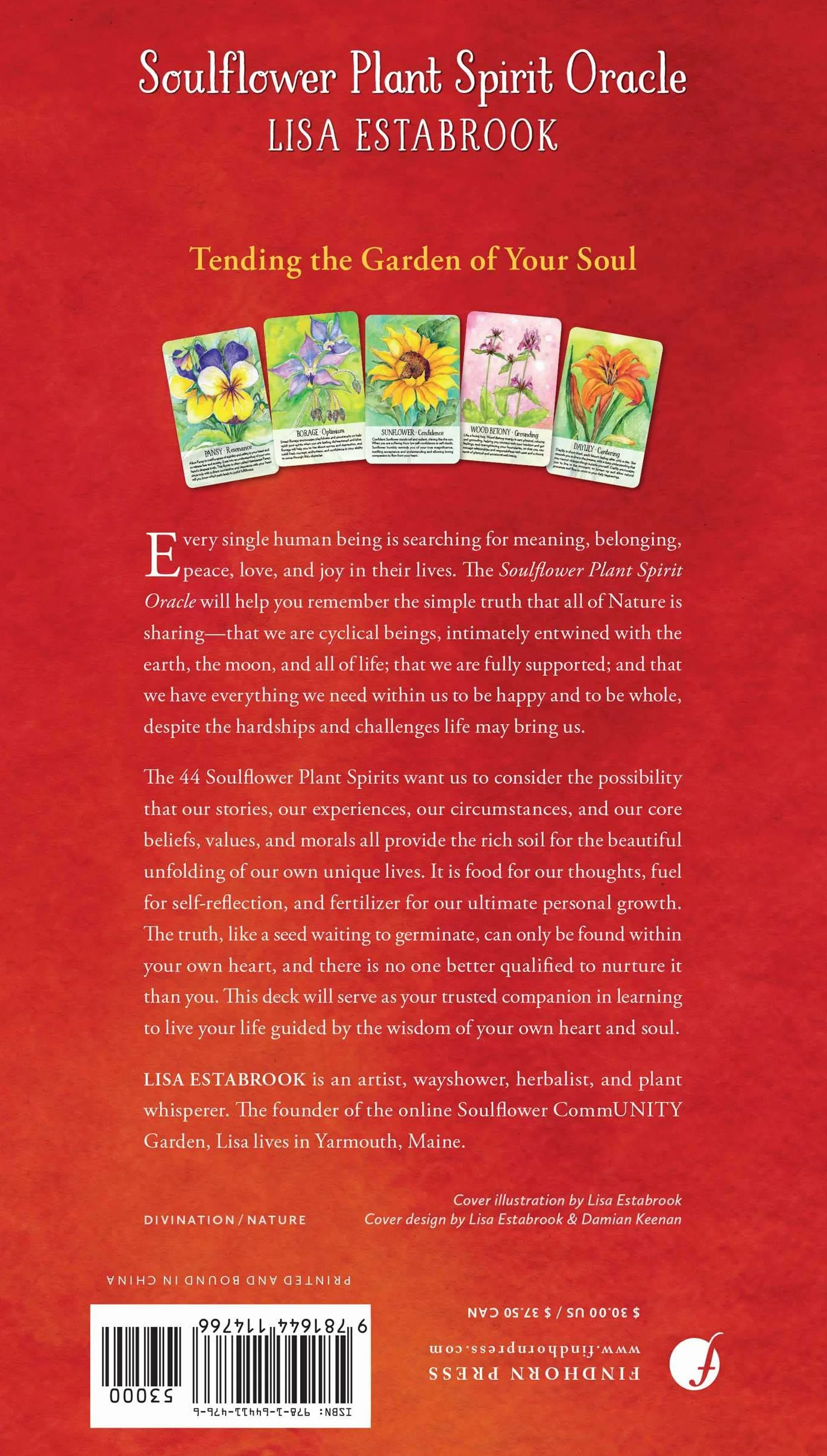 Soulflower Plant Spirit Oracle: 44-Card Deck and Guidebook
