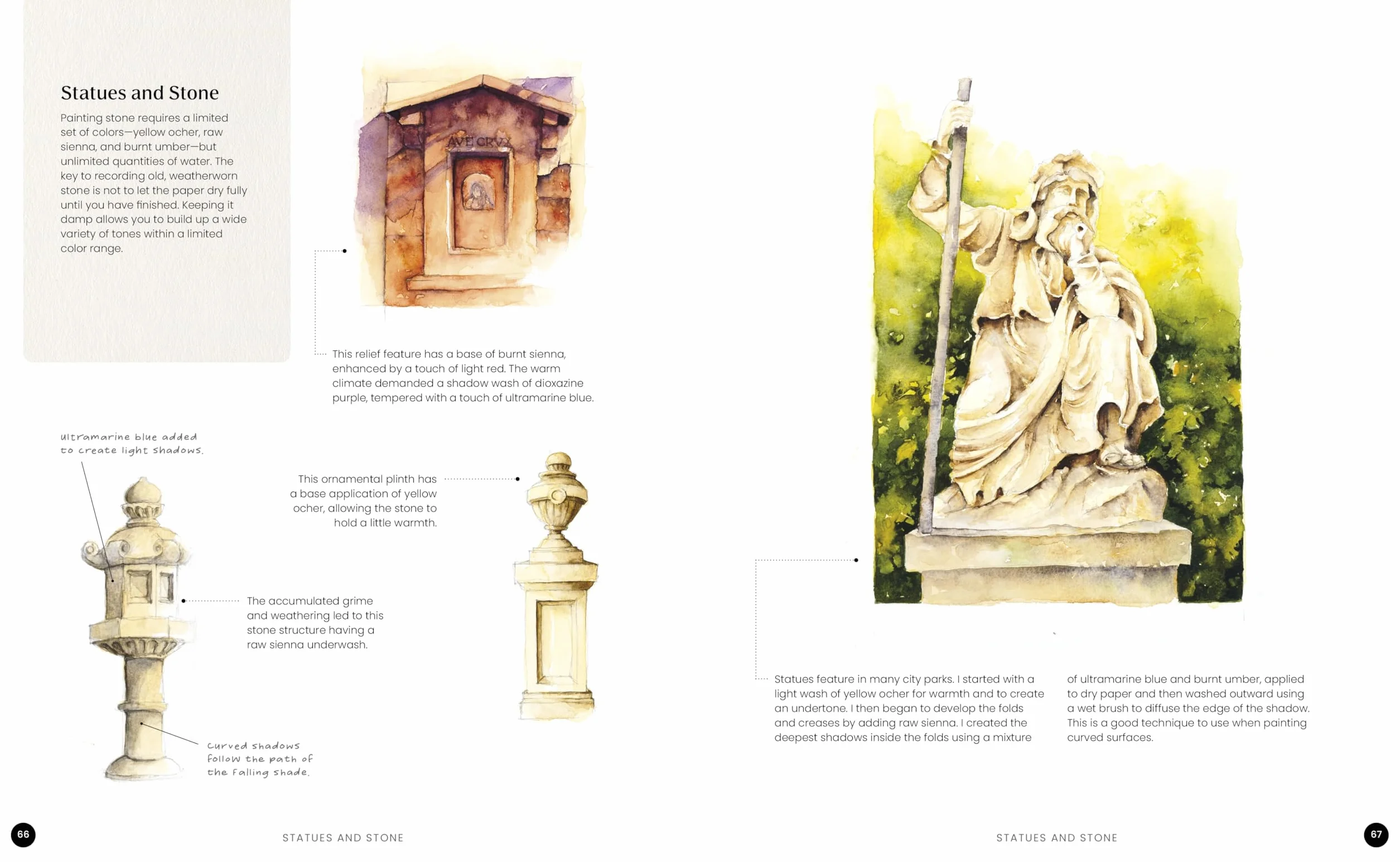 Watercolor Artist's Index of the Urban Landscape: A Field Trip of Features and How to Paint Them