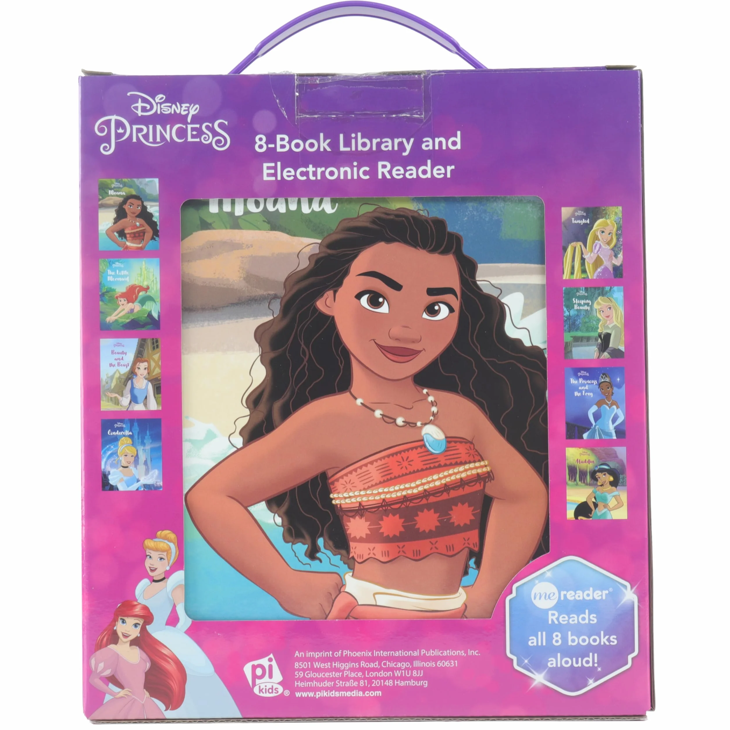 Disney Princess: Me Reader 8-Book Library and Electronic Reader Sound Book Set