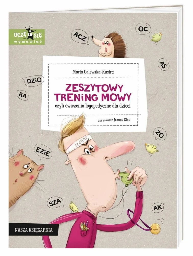 ZESZYTOWY TRENING MOWY, CZYLI ĆWICZENIA LOGOPED