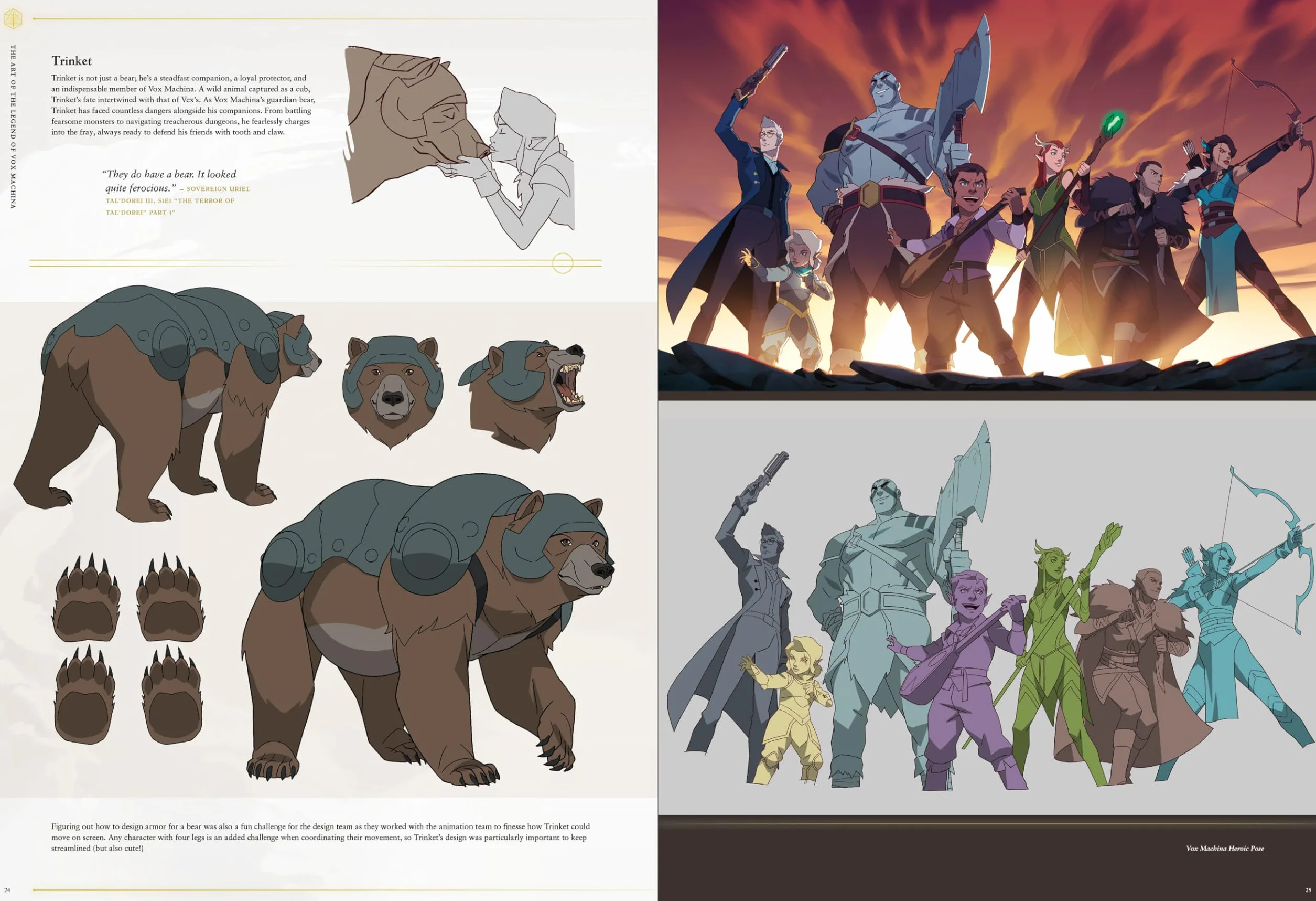 The Art of the Legend of Vox Machina