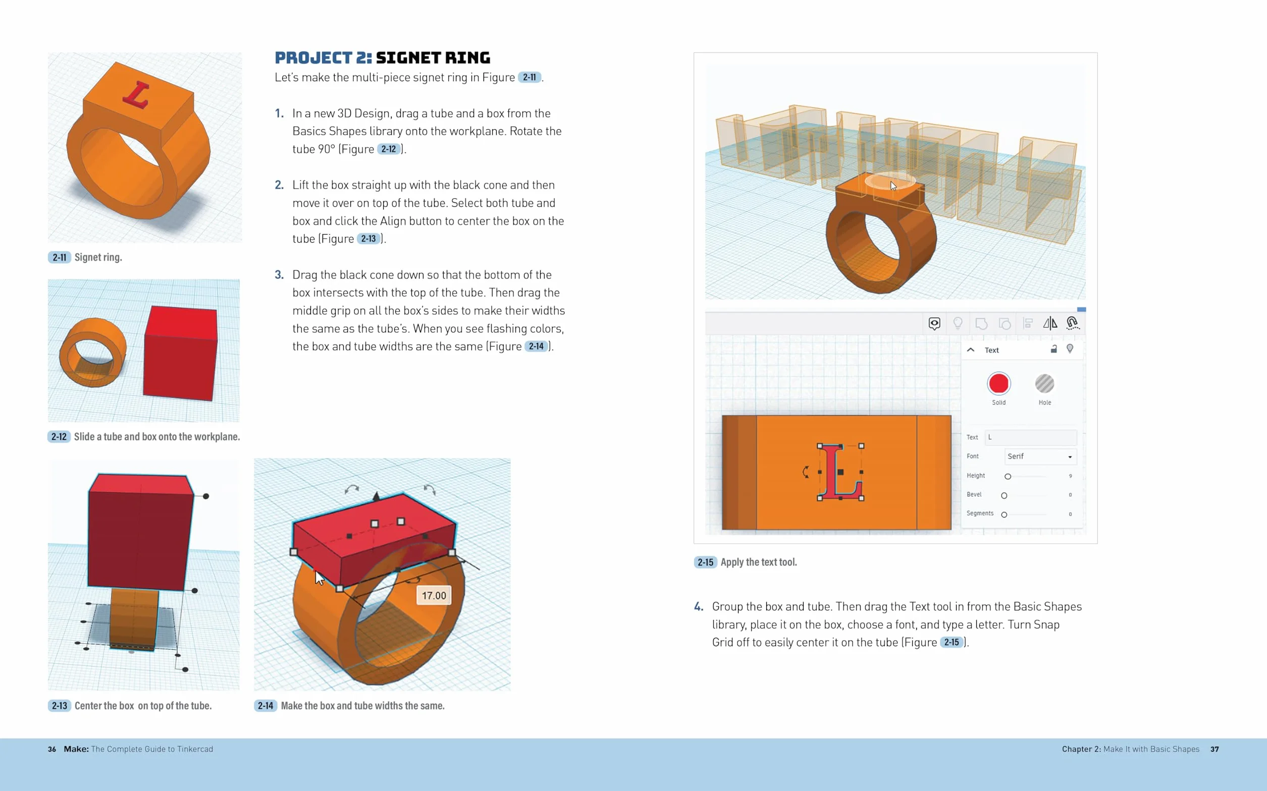 Make: The Complete Guide to Tinkercad: 17 Projects to Start Designing and Printing in the 3D World