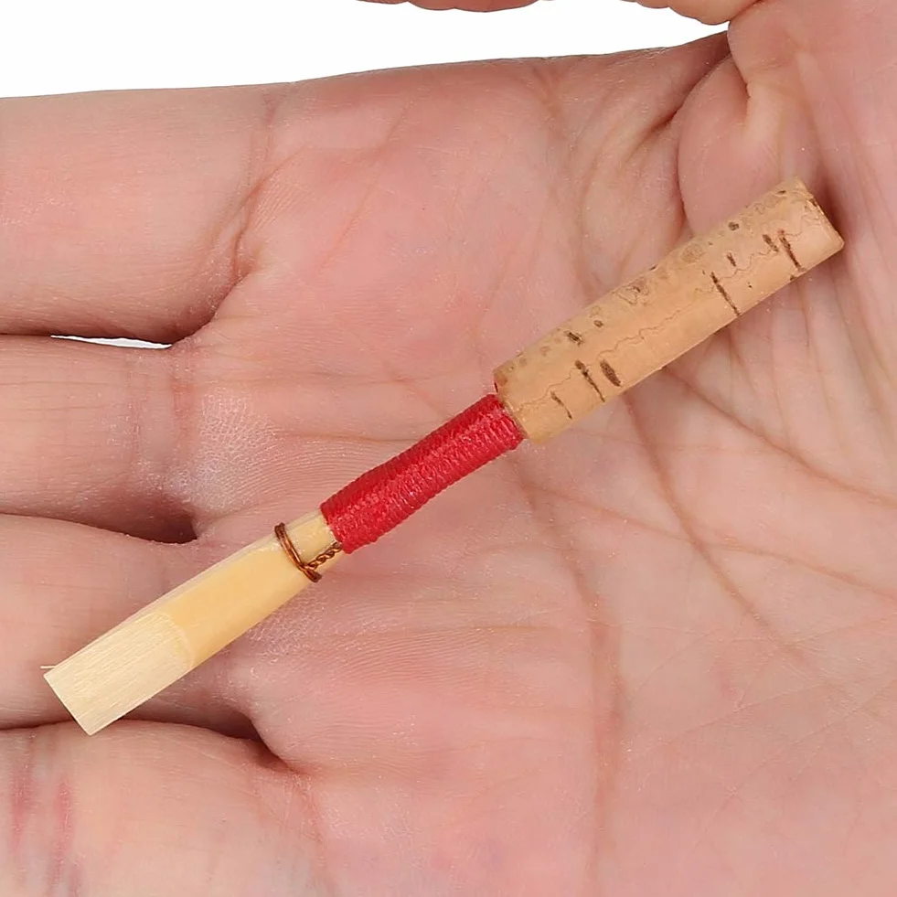 5 sztuk stroików do oboju oboe reed mi?kkie, ?redniej wytrzyma?o?ci, r?cznie robione, trwa?e i mocne akcesoria cz??ci zamienne do instrumentów d?tych oboe reeds Muziekinstrumenten