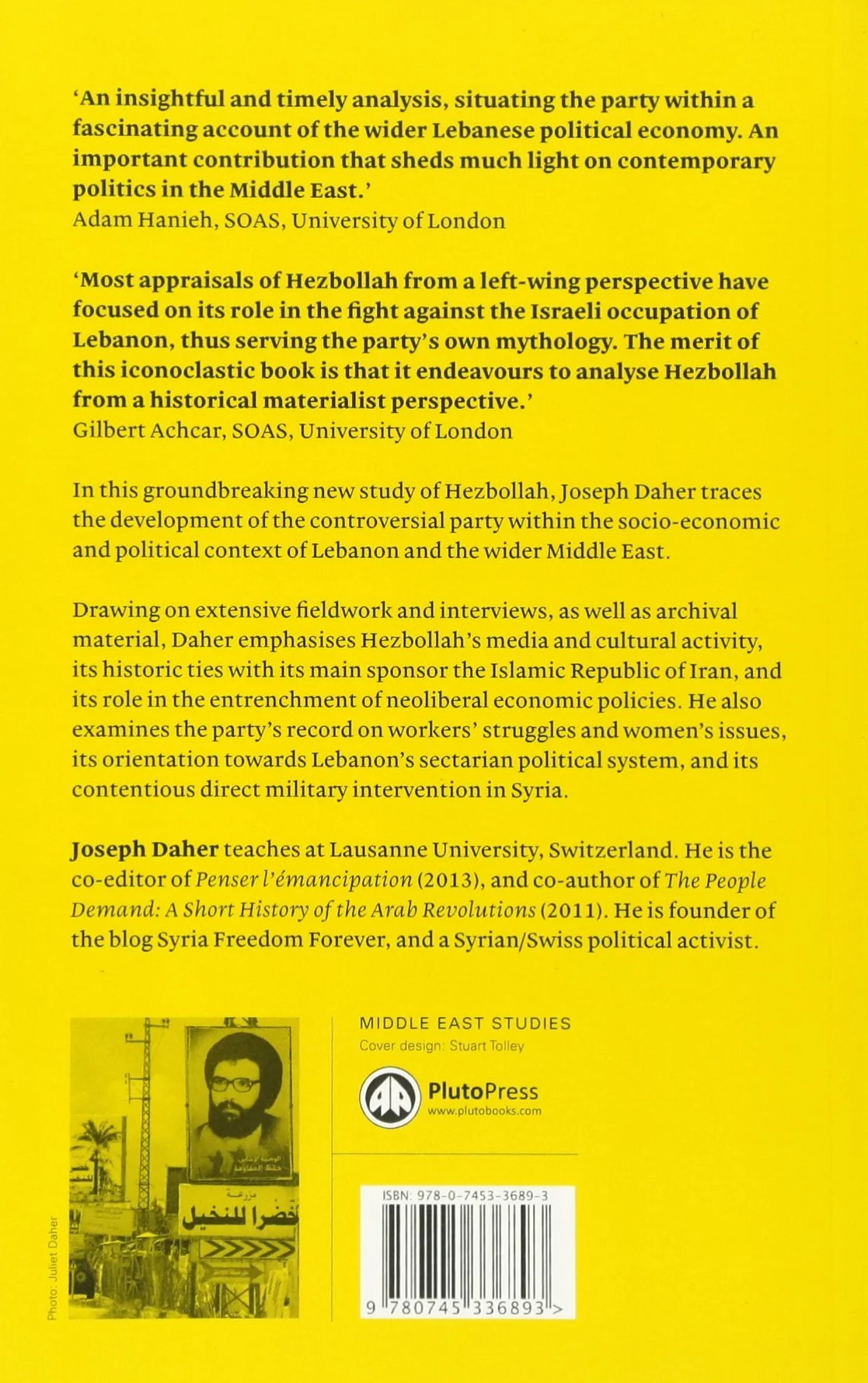 Hezbollah: The Political Economy of Lebanon's Party of God